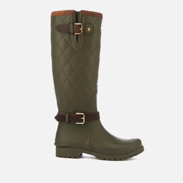 barbour quilted wellies