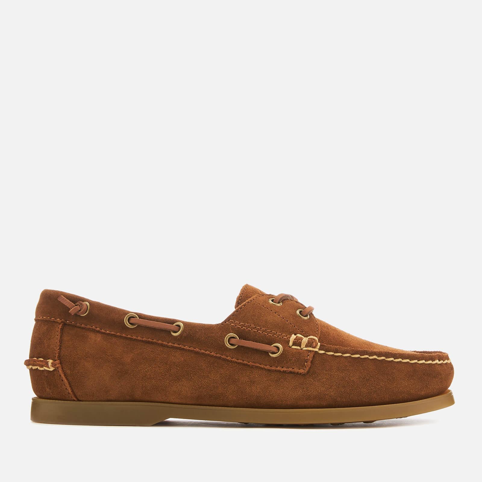 ralph lauren suede boat shoes