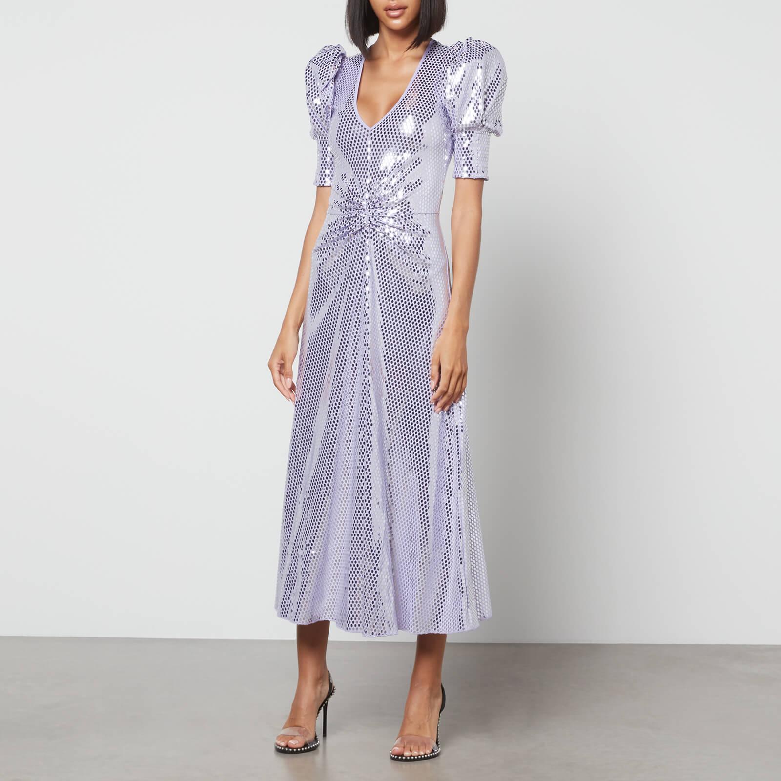rotate purple dress