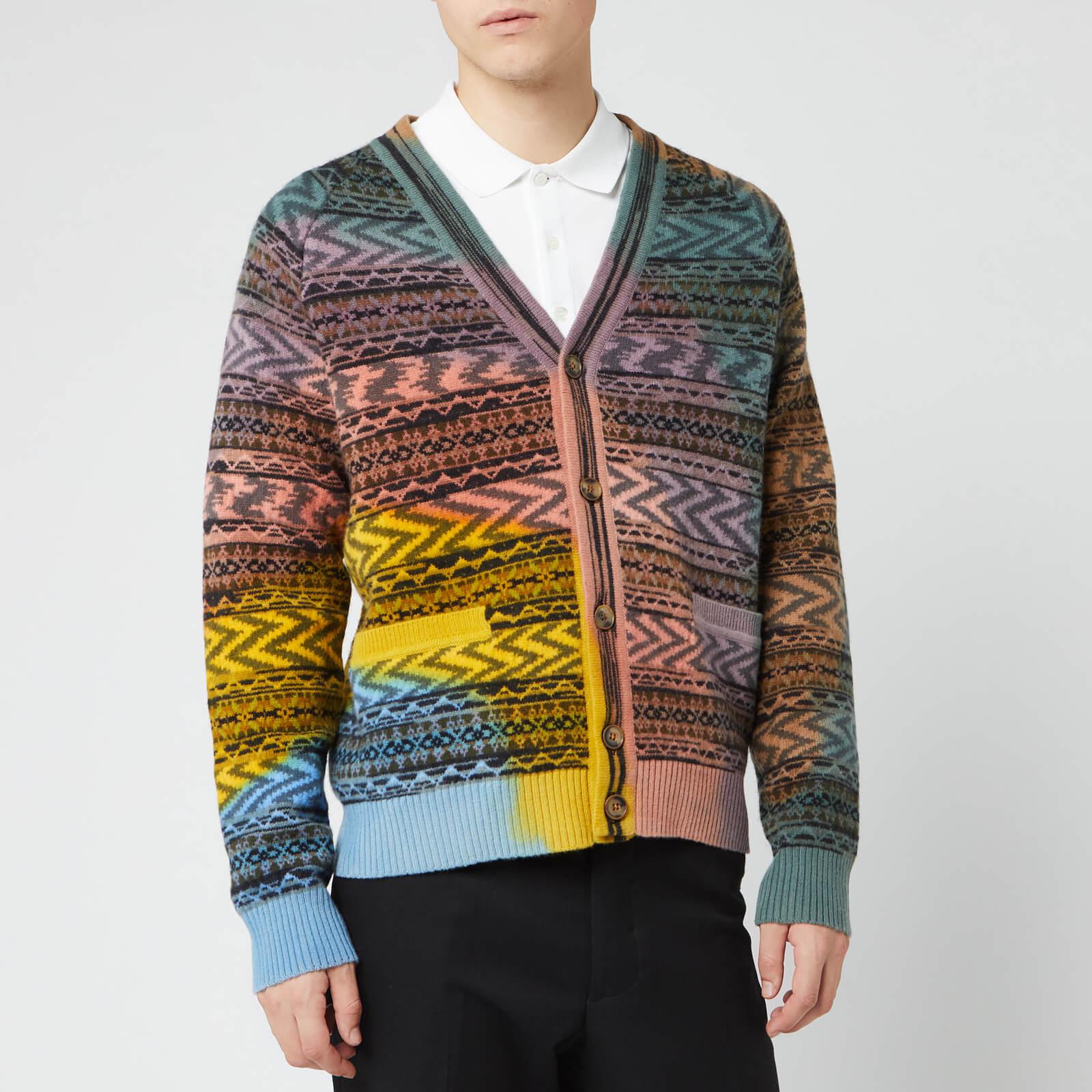 Missoni Wool Geometric Patterned Cardigan for Men - Save 50% - Lyst