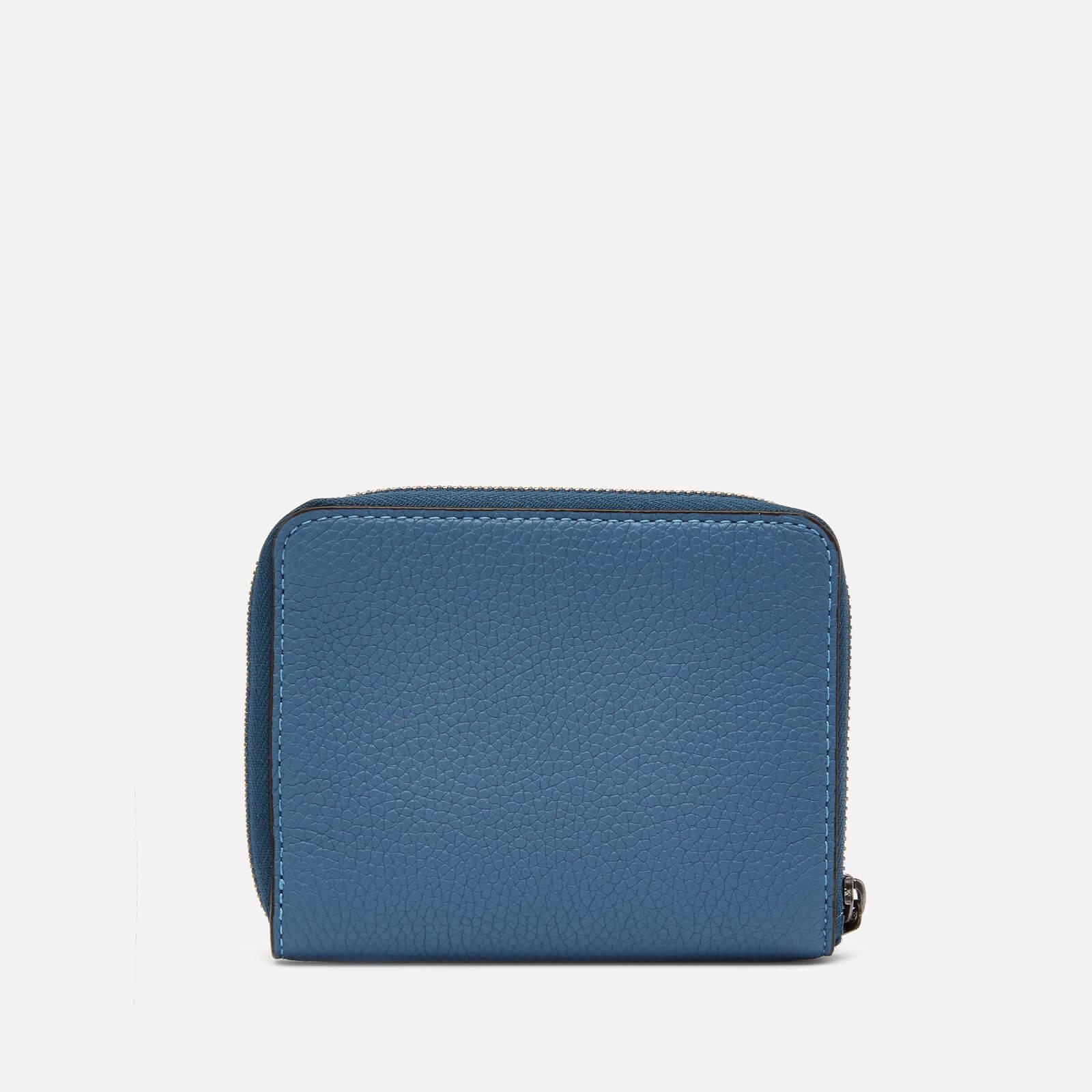 coach zip around wallet small
