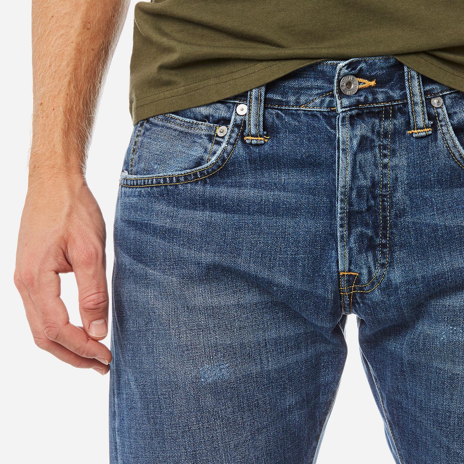 men's regular tapered jeans