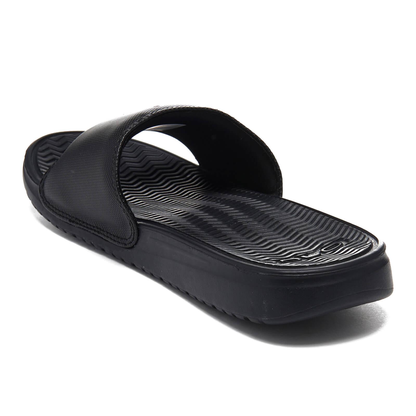  Polo  Ralph Lauren Synthetic Rodwell Slide Sandals  in Black 