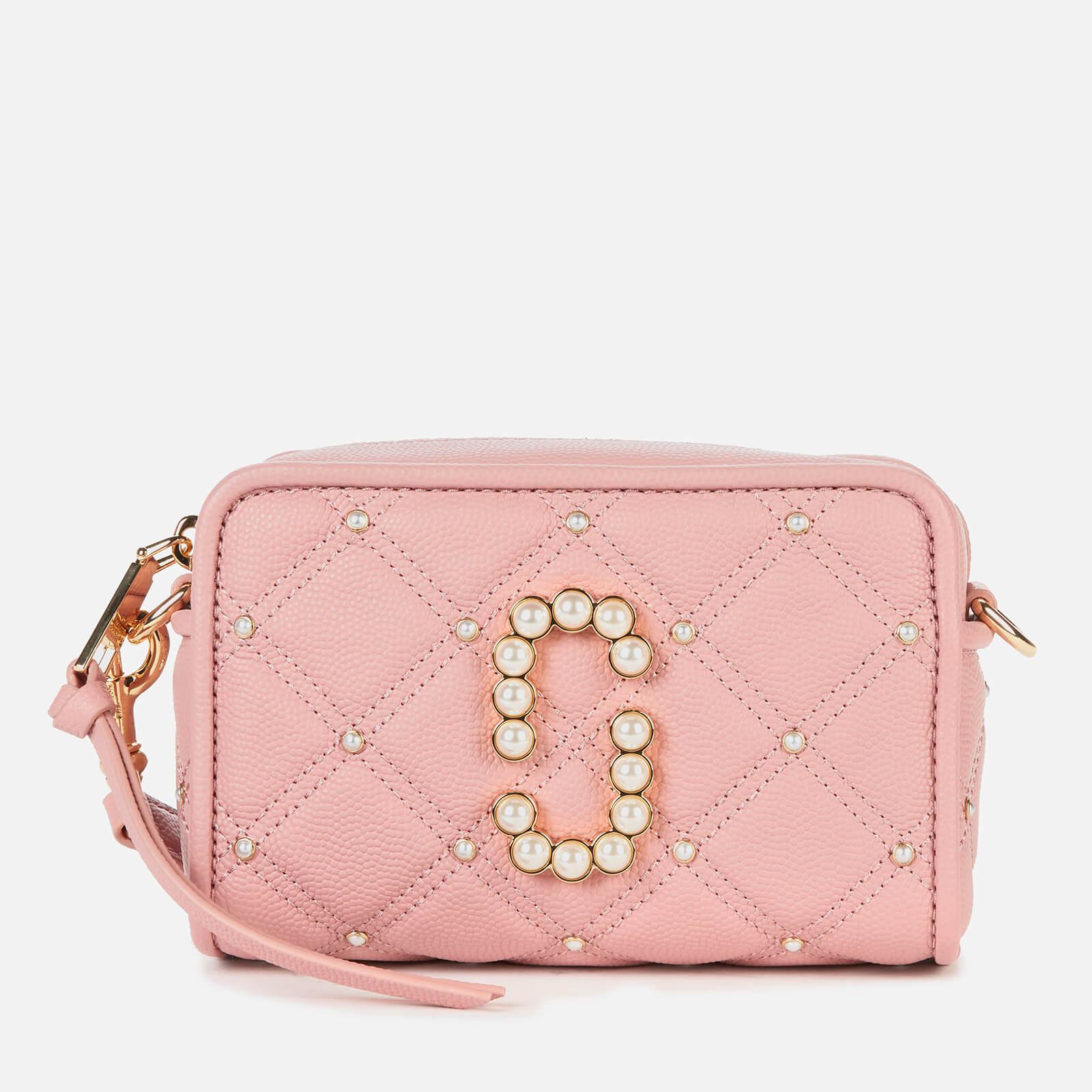 Marc Jacobs The Softshot 17 Quilted Pearl Bag in Pink