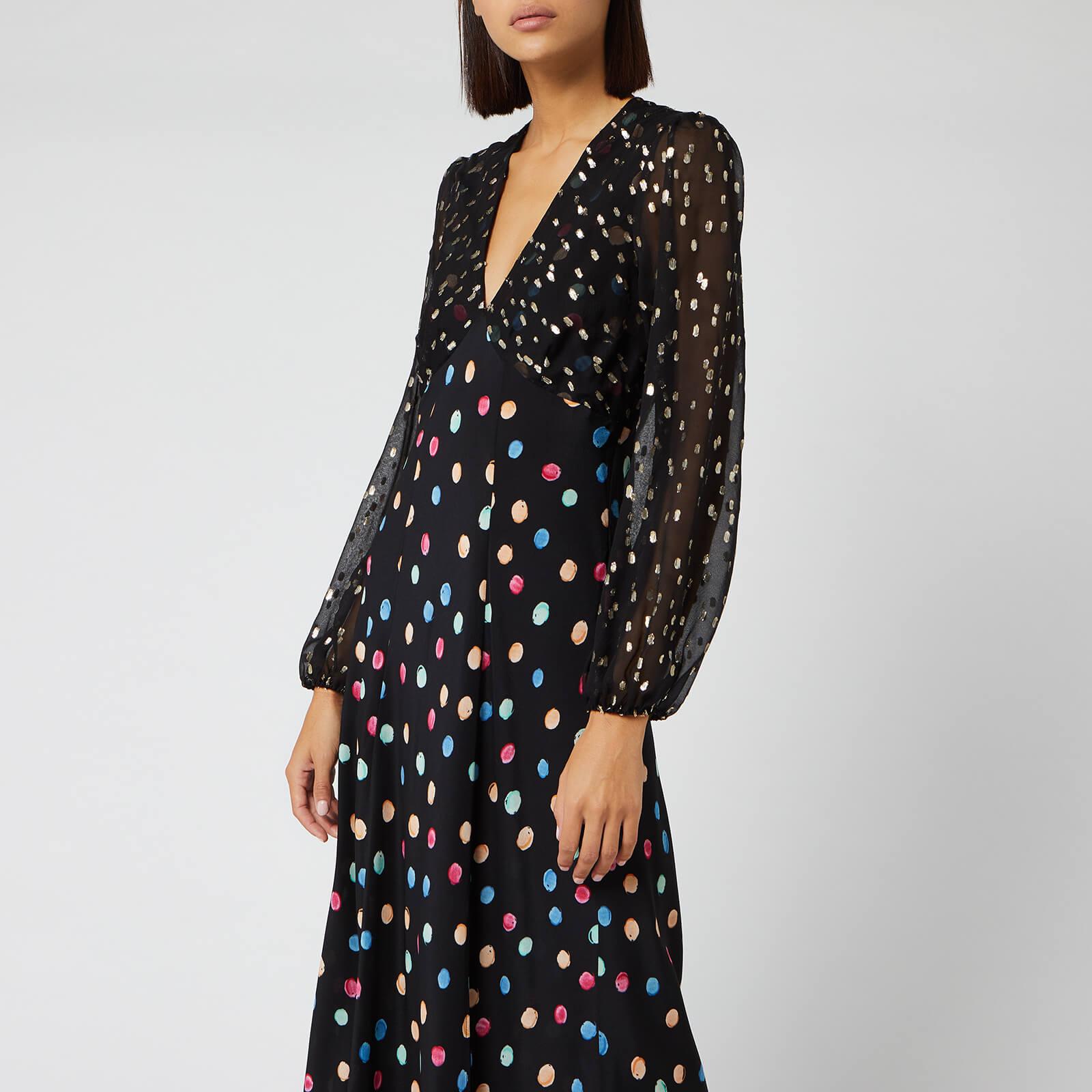 Rixo spot dress Clearance