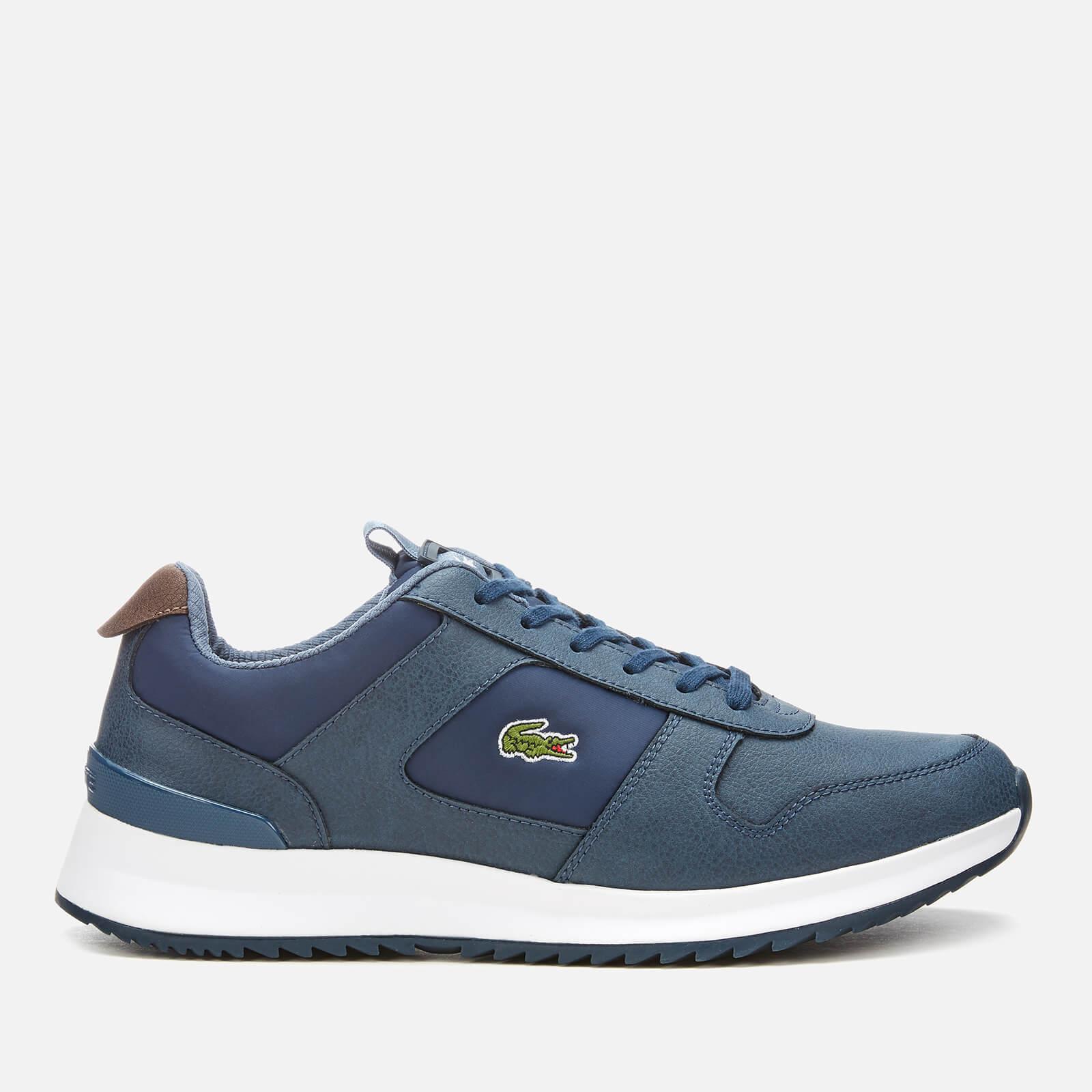 Lacoste Joggeur 2.0 318 1 Textile/leather Runner Style Trainers in Blue for  Men | Lyst