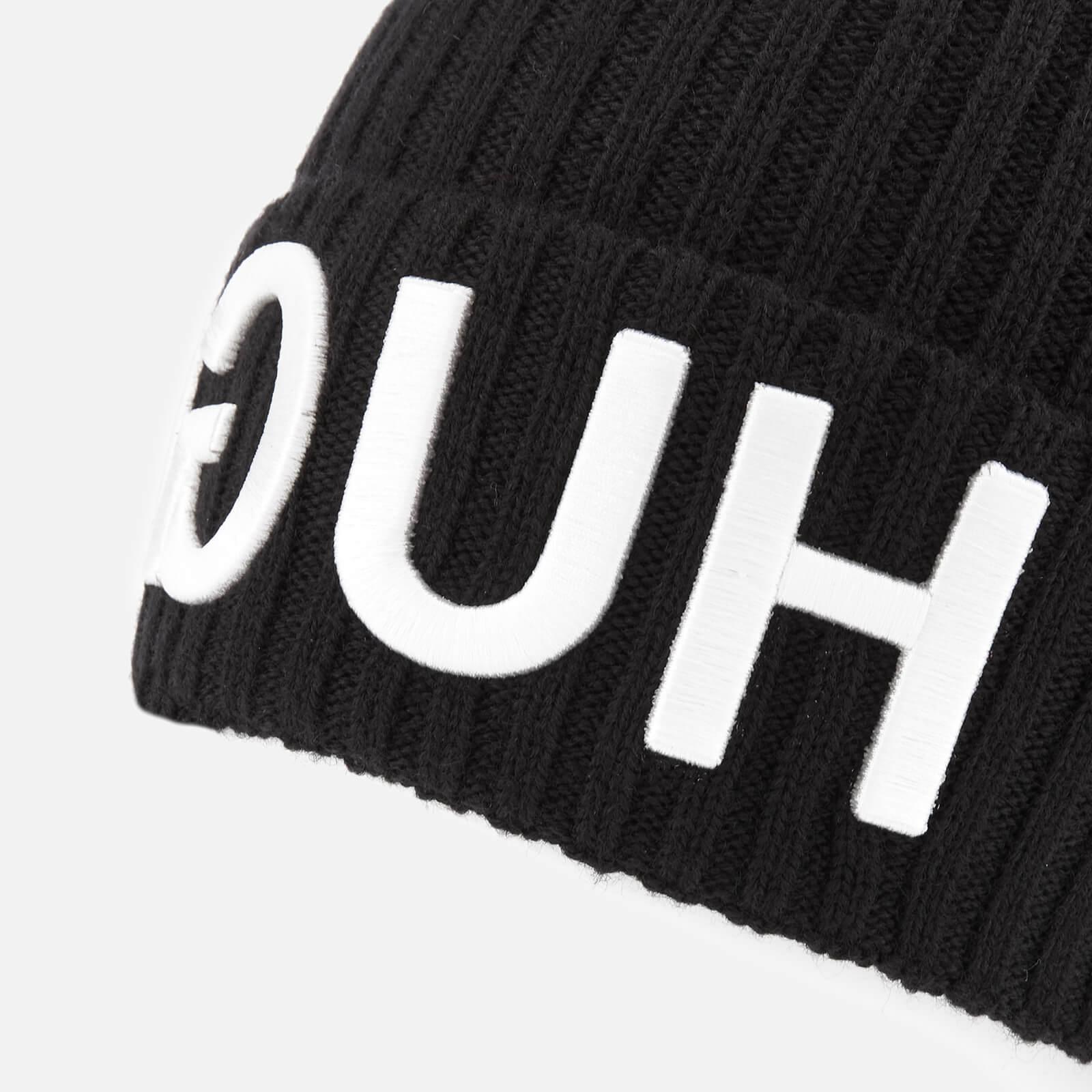 HUGO Boss Unisex Beanie in Black/White 