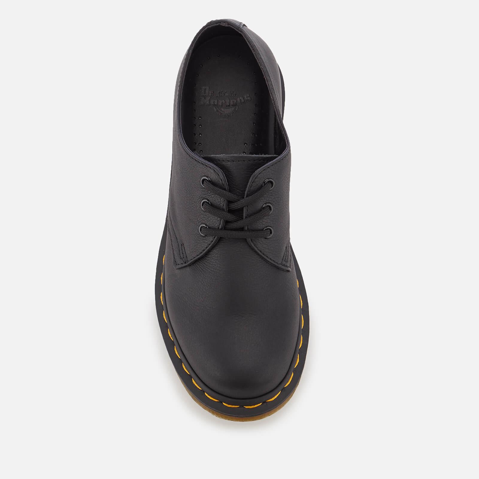 Dr. Martens 1461 W Virginia Leather 3-eye Shoes in Black | Lyst