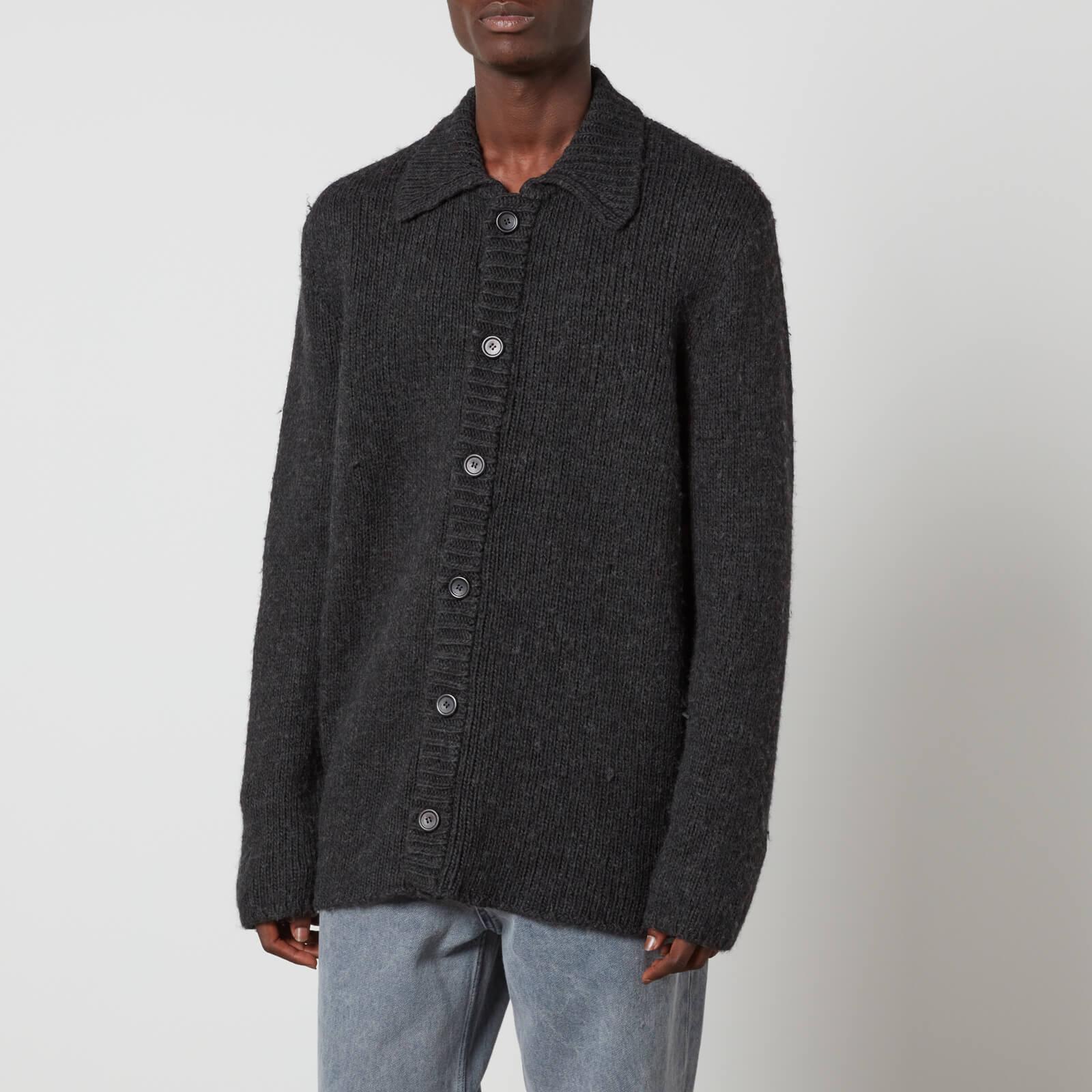 Our Legacy Big Knit Cardigan in Black for Men | Lyst
