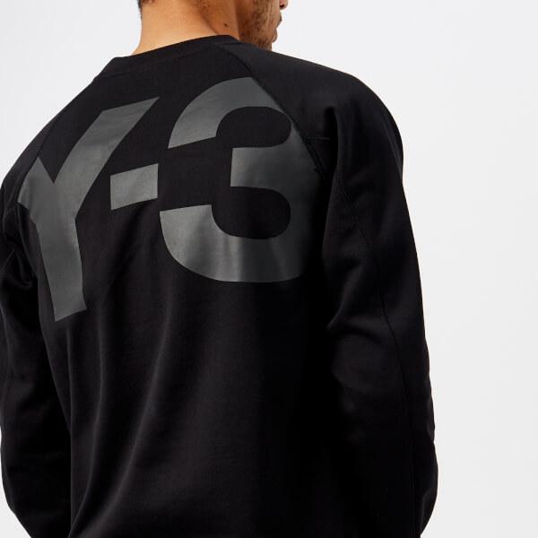 Y-3 Cotton Y3 Men's Cl Crew Neck Logo Back Sweatshirt in Black for 