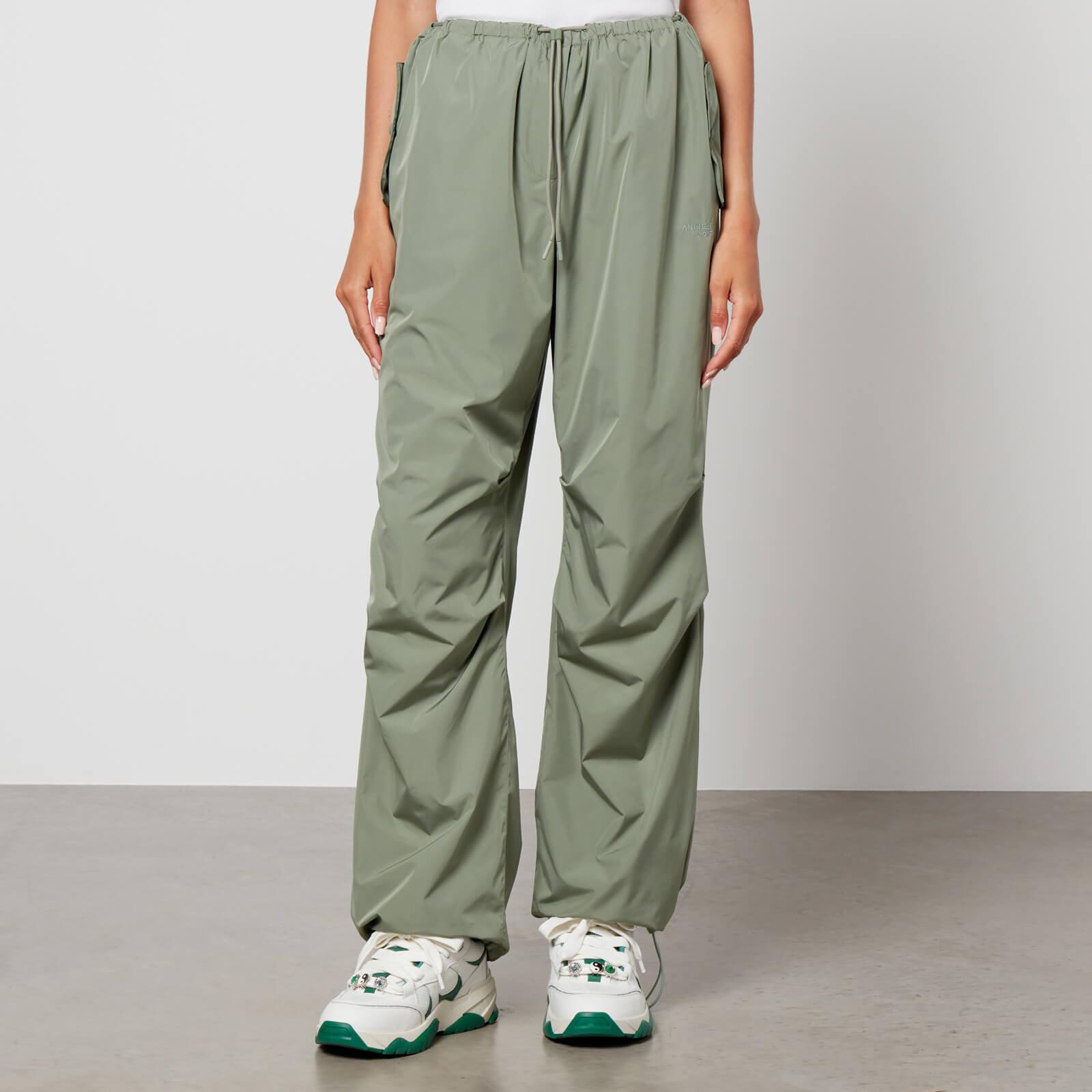 Anine Bing Reid Recycled Shell Cargo Trousers in Green Lyst Canada