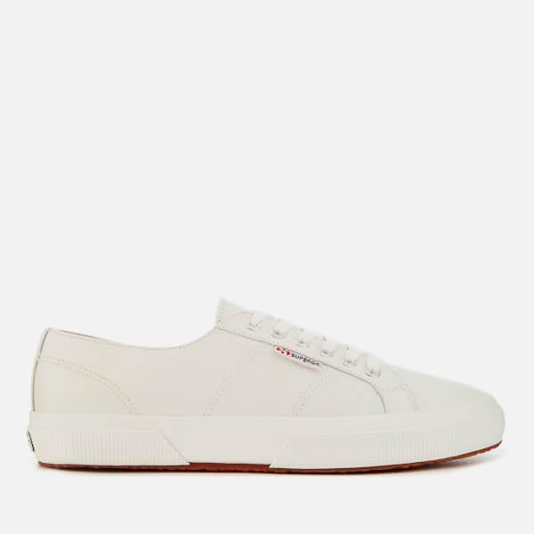 superga nappaleau white