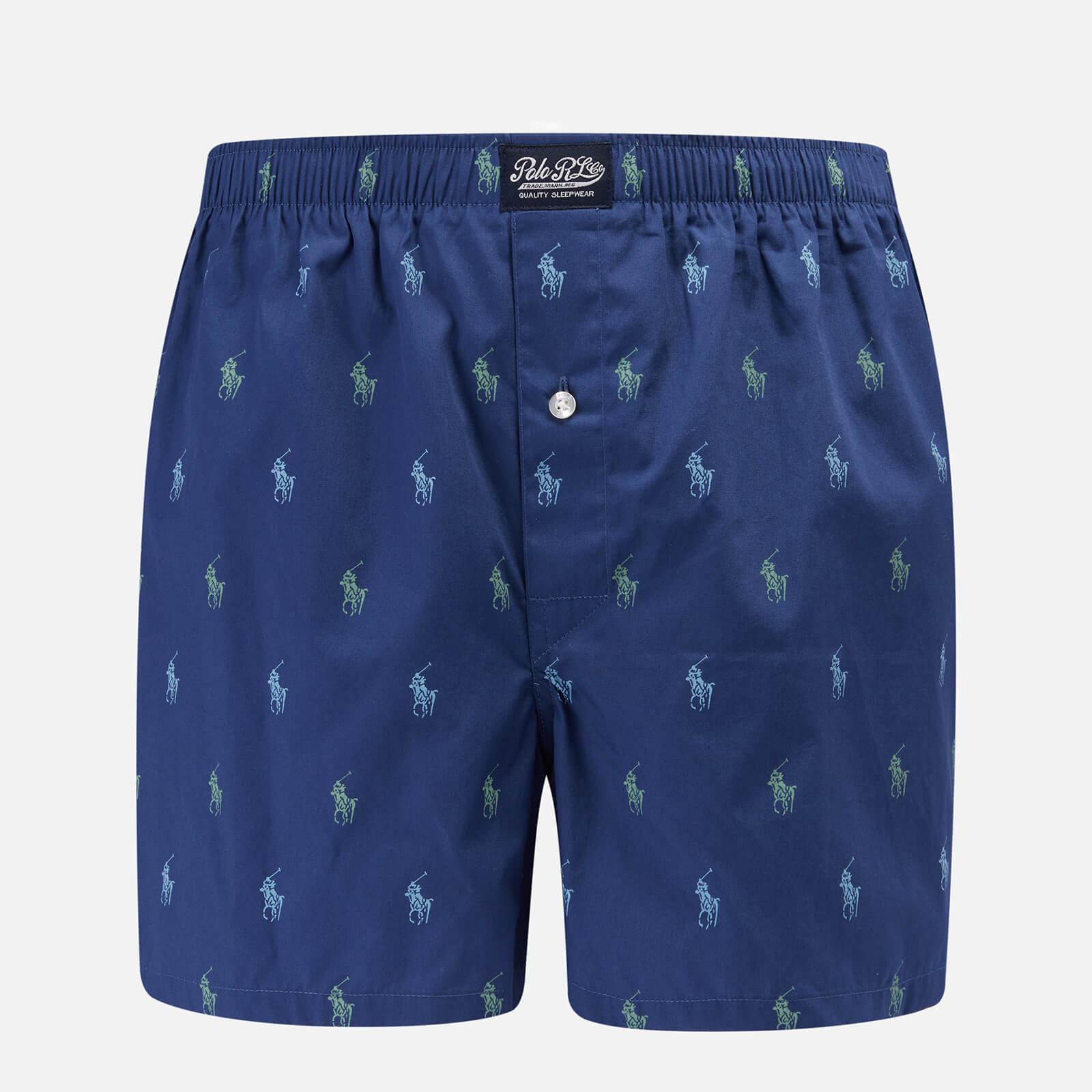 Polo Ralph Lauren All Over Print Classic Boxer Shorts in Blue for Men ...