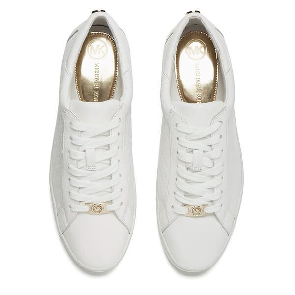 stel je voor zonsondergang Zij zijn MICHAEL Michael Kors Women's Colby Trainers in White | Lyst