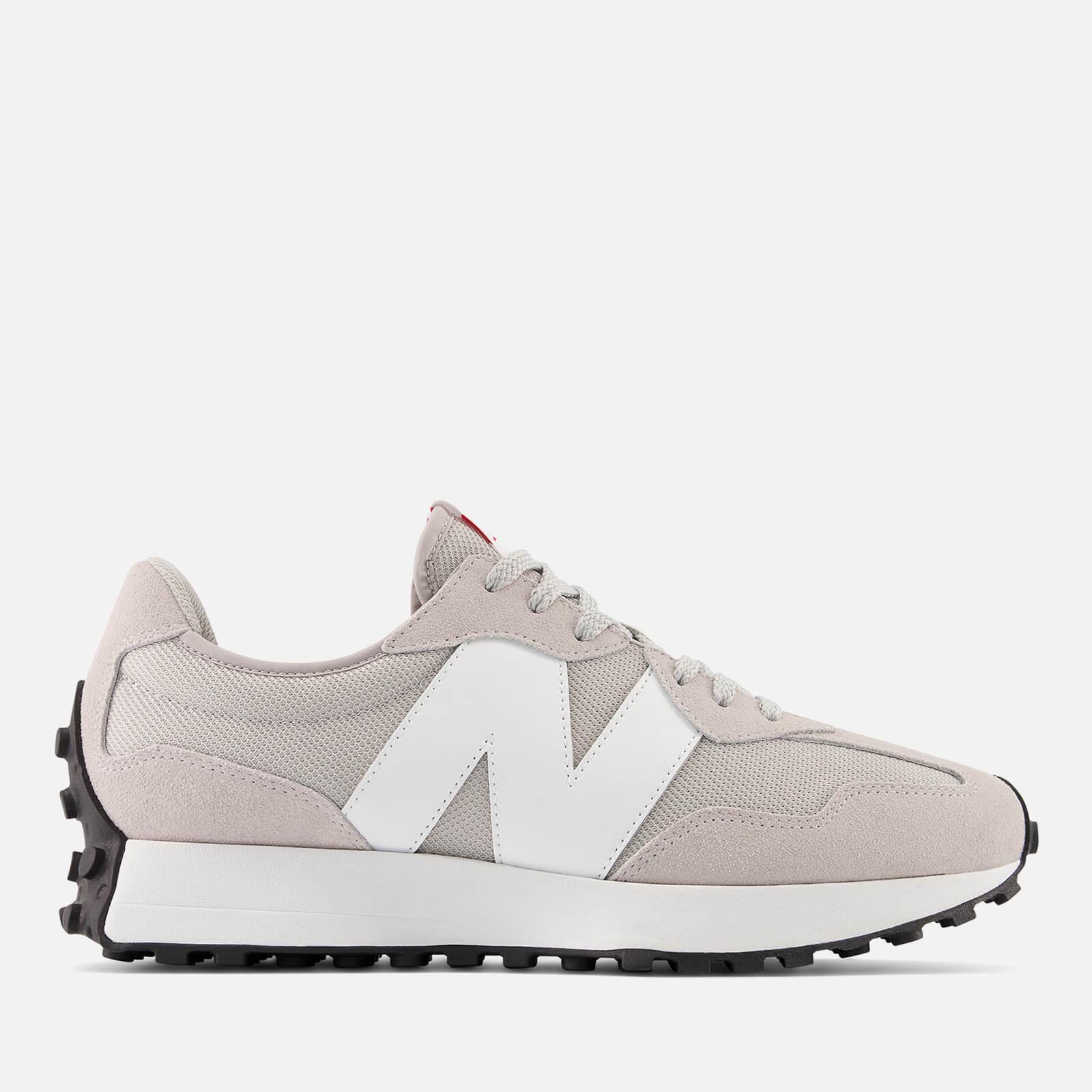 New Balance 327 Mesh And Suede Trainers in White for Men Lyst UK