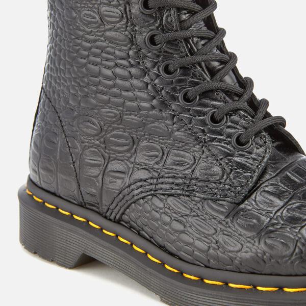 dr martens pascal croc black