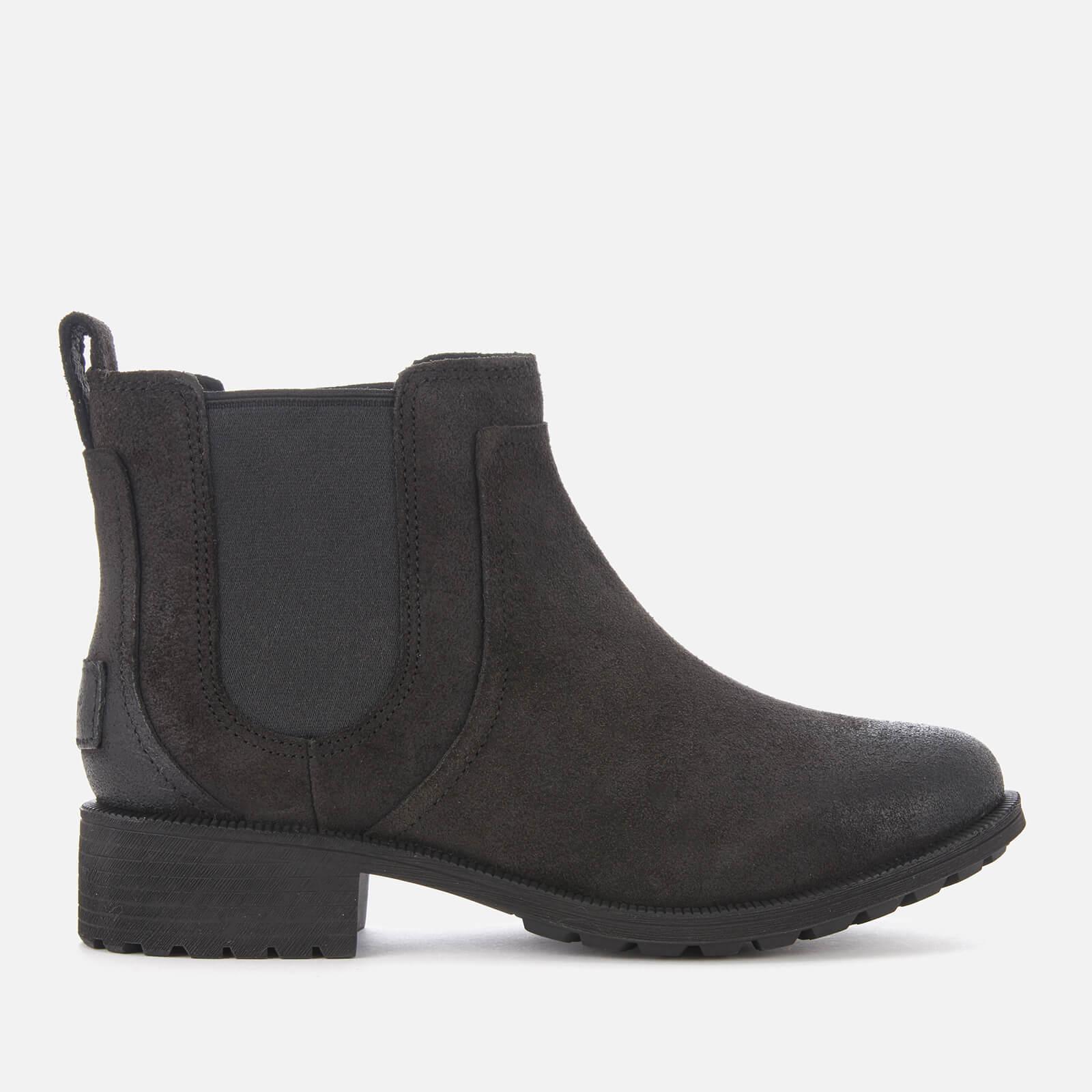 gray platform booties