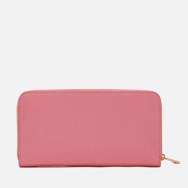 Furla Leather Women&#39;s Babylon Extra Large Zip Around Wallet in Pink - Lyst