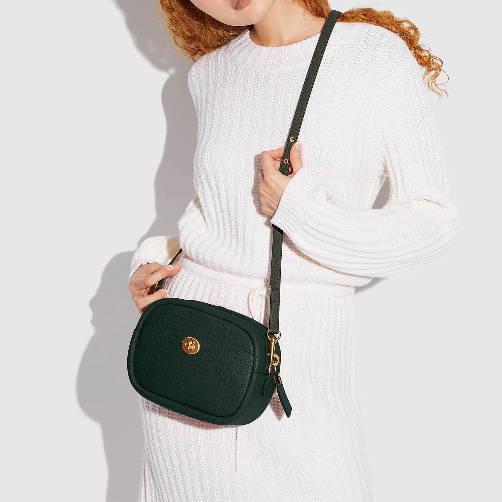 COACH Soft Pebble Leather Camera Bag | Lyst