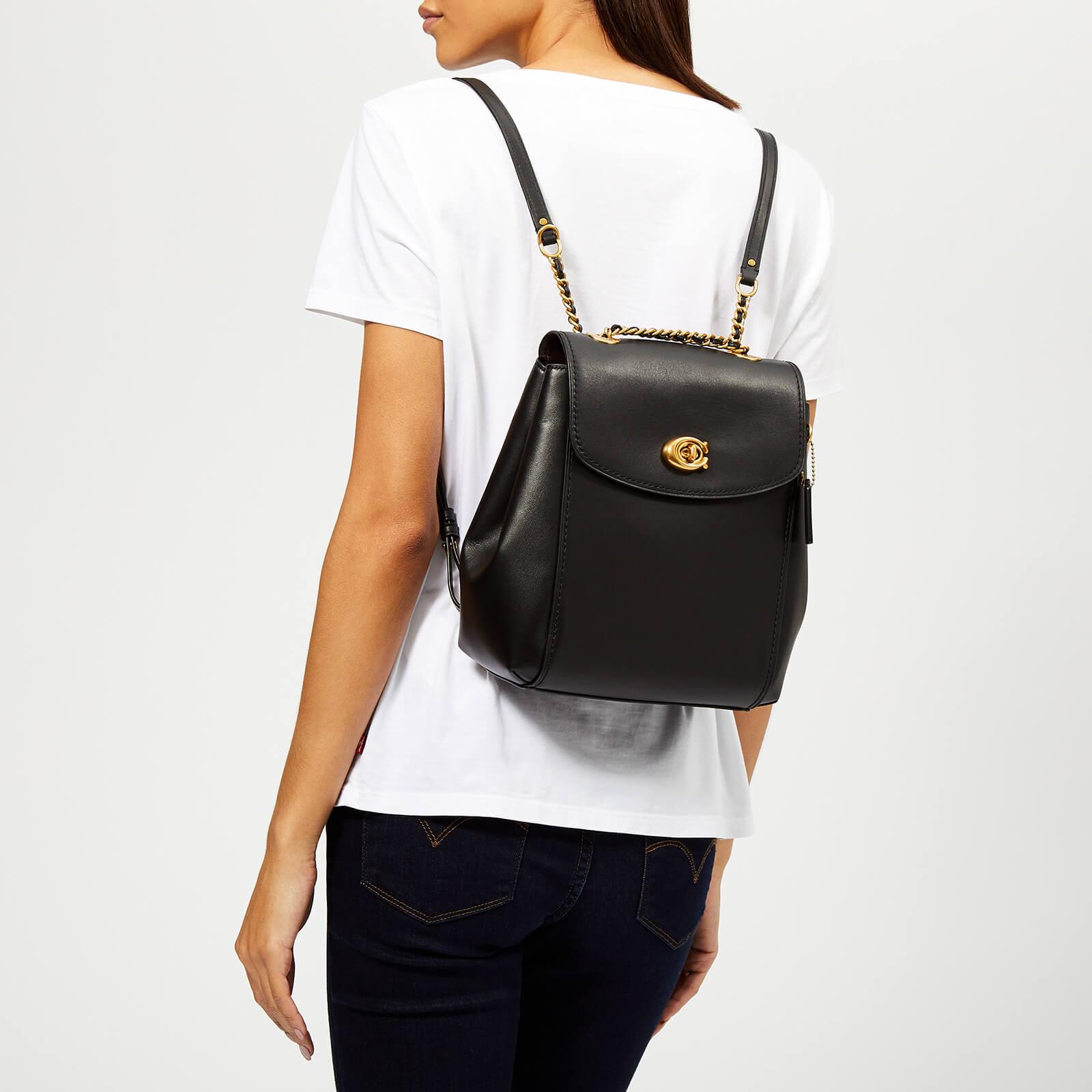 coach parker quilted backpack