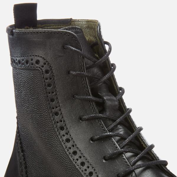 barbour belford brogue boot