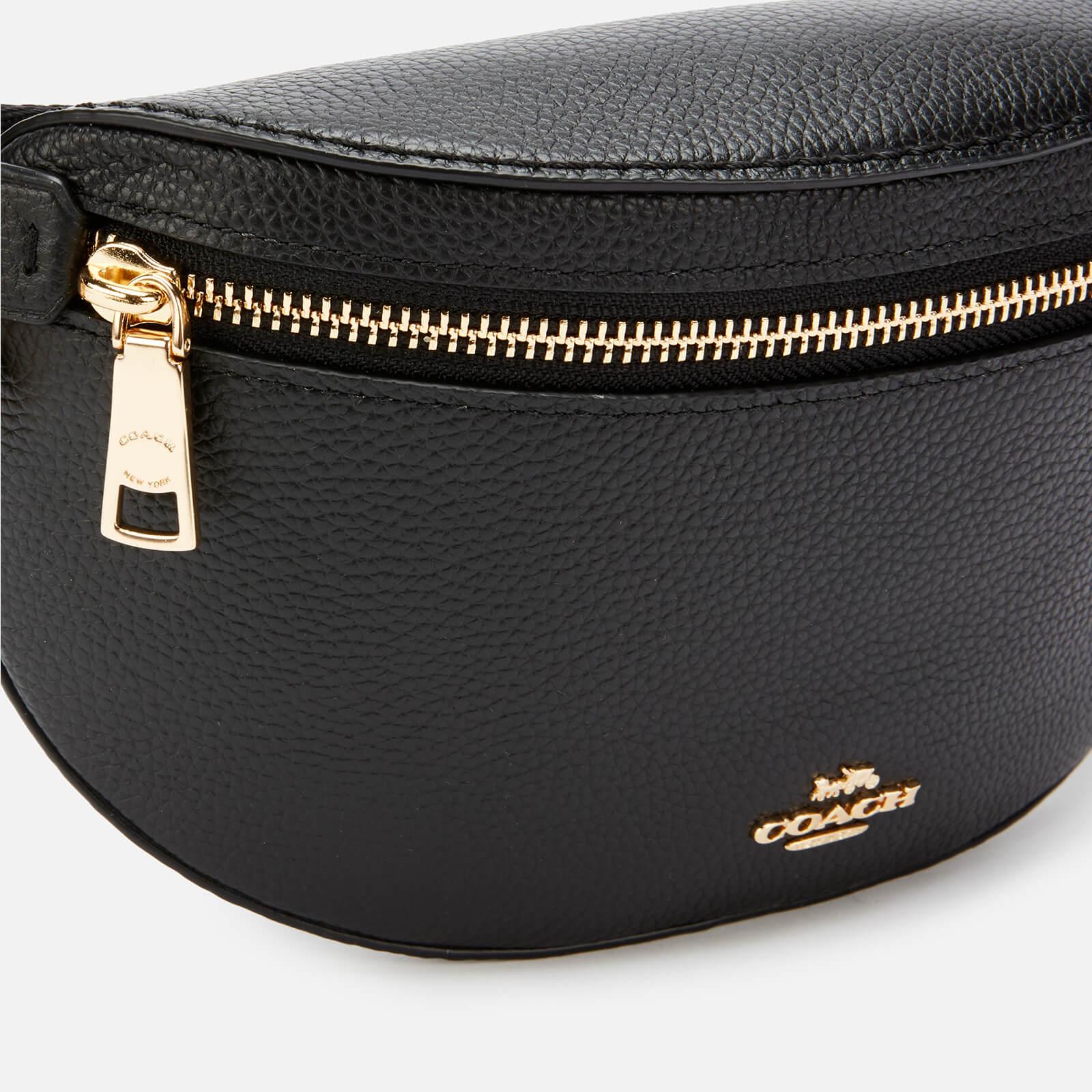 coach quilted belt bag