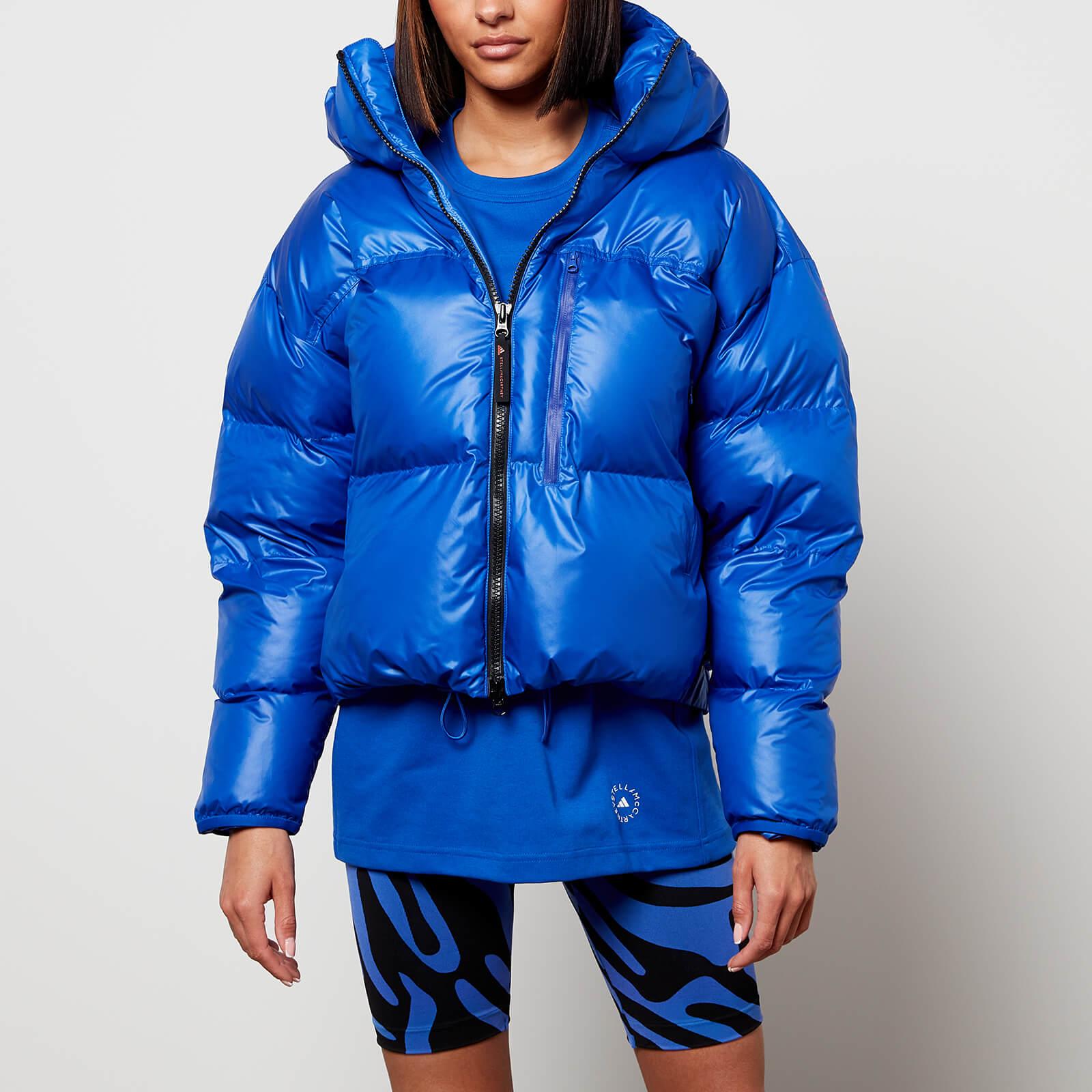 Adidas By Stella McCartney Short Puffer Jacket In Blue Lyst, 46% OFF