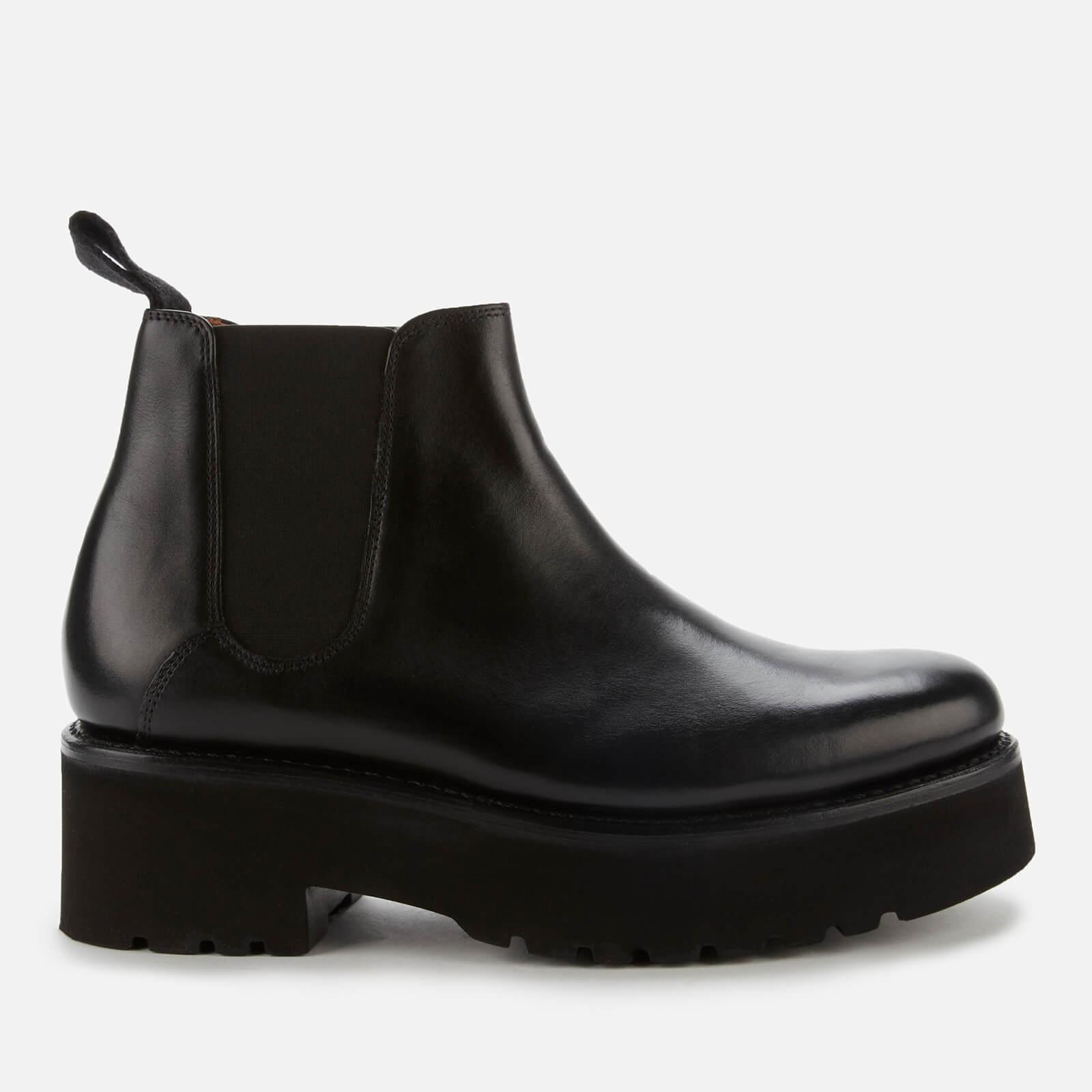 Grenson Naomi Leather Chelsea Boots in Black - Lyst