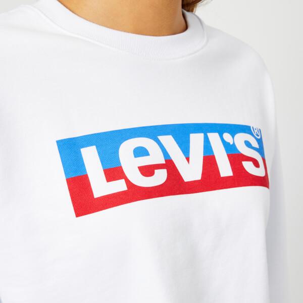 levis white jumper womens