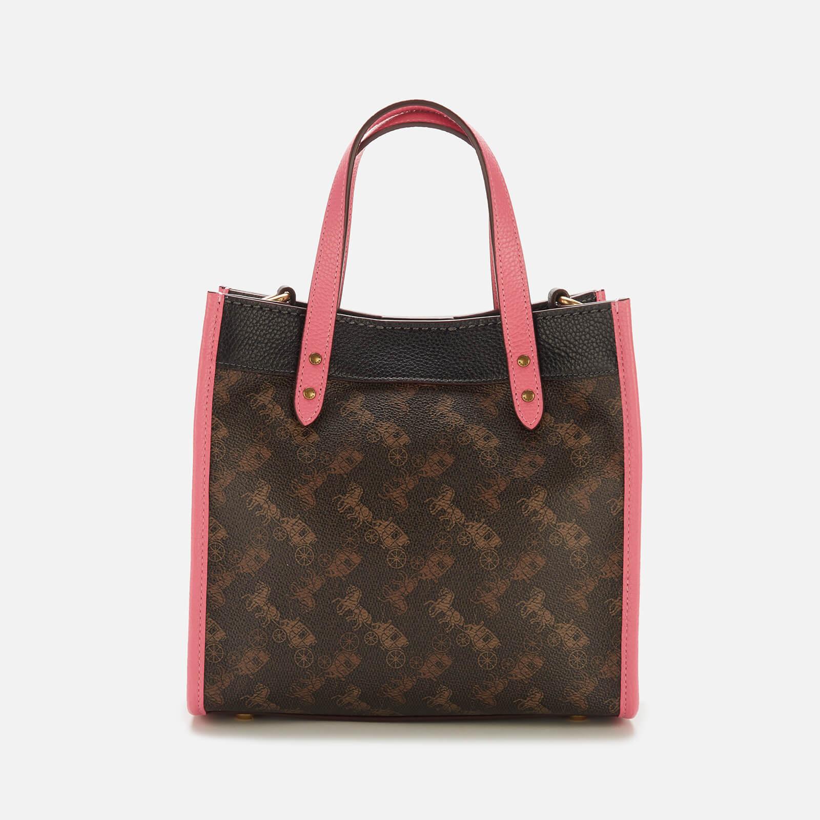 COACH Horse And Carriage Field Tote Bag in Red | Lyst Canada