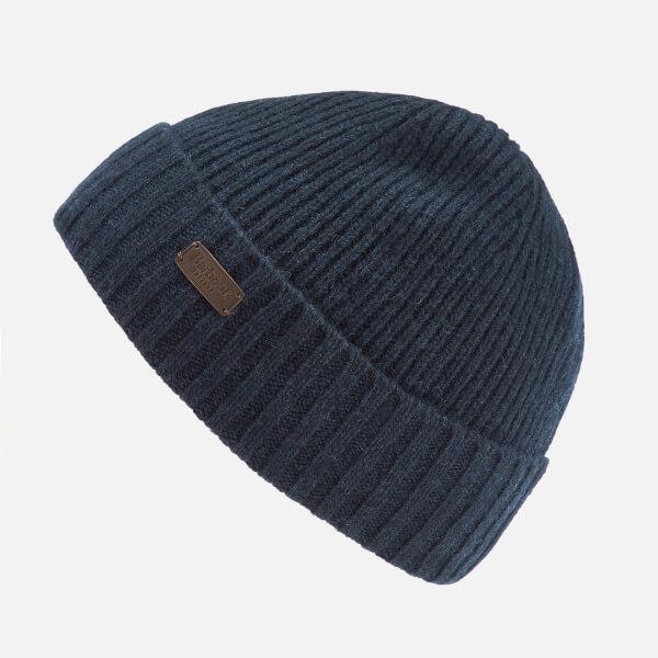 barbour beanie hat mens