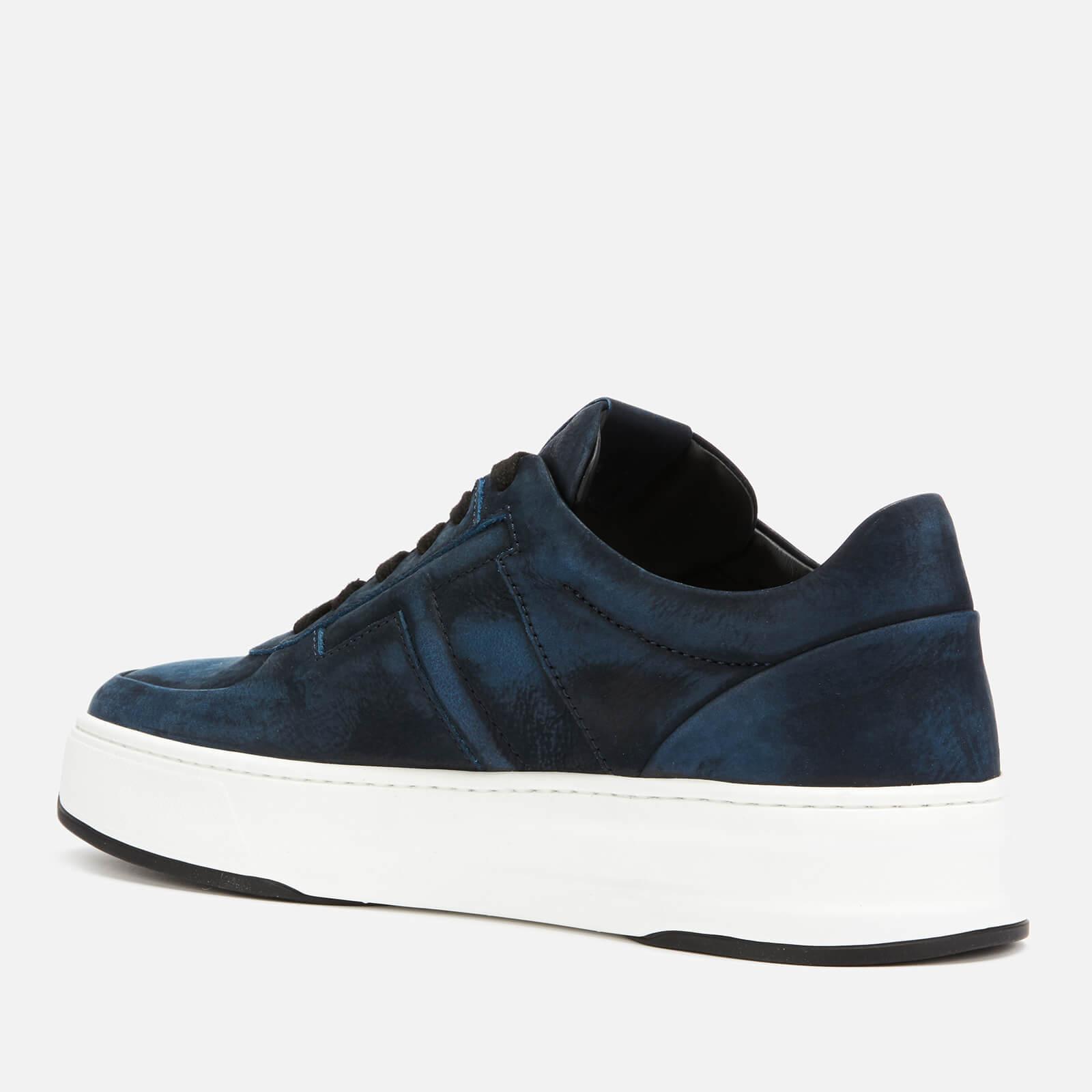 Tod's Allacciata T Cassetta Low Top Trainers in Blue for Men | Lyst