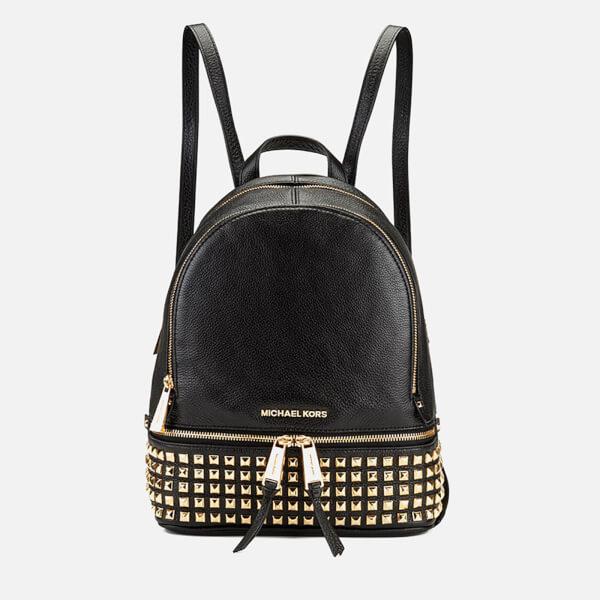 rhea studded leather backpack