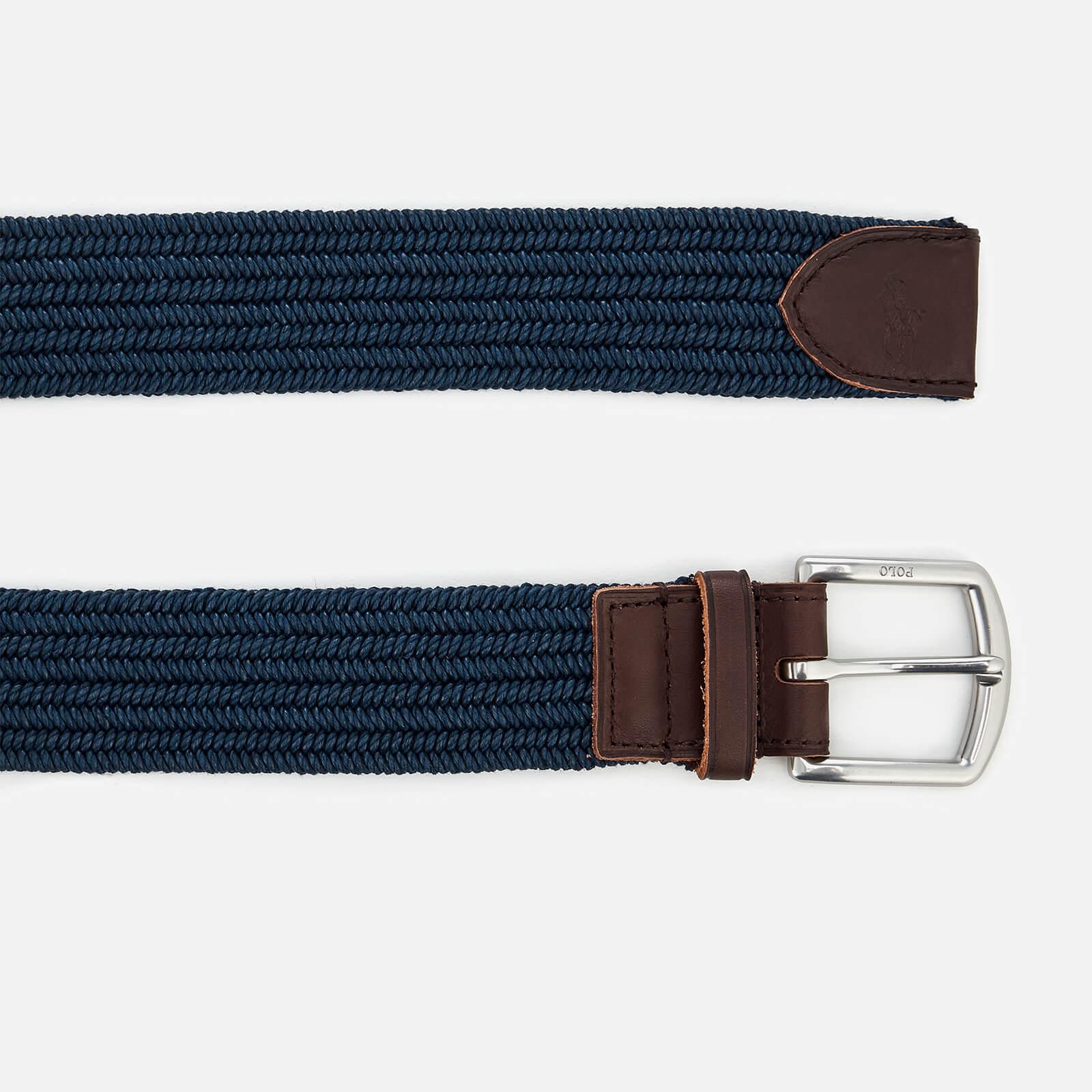 Polo Ralph Lauren Braided Fabric Stretch Belt in Blue for Men | Lyst