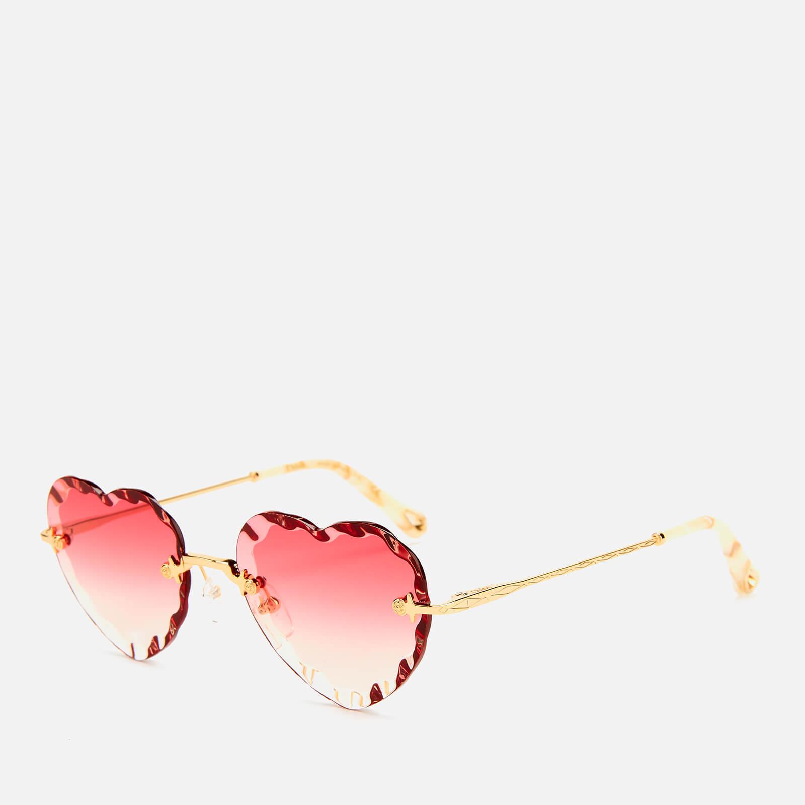 chloe rosie pink sunglasses