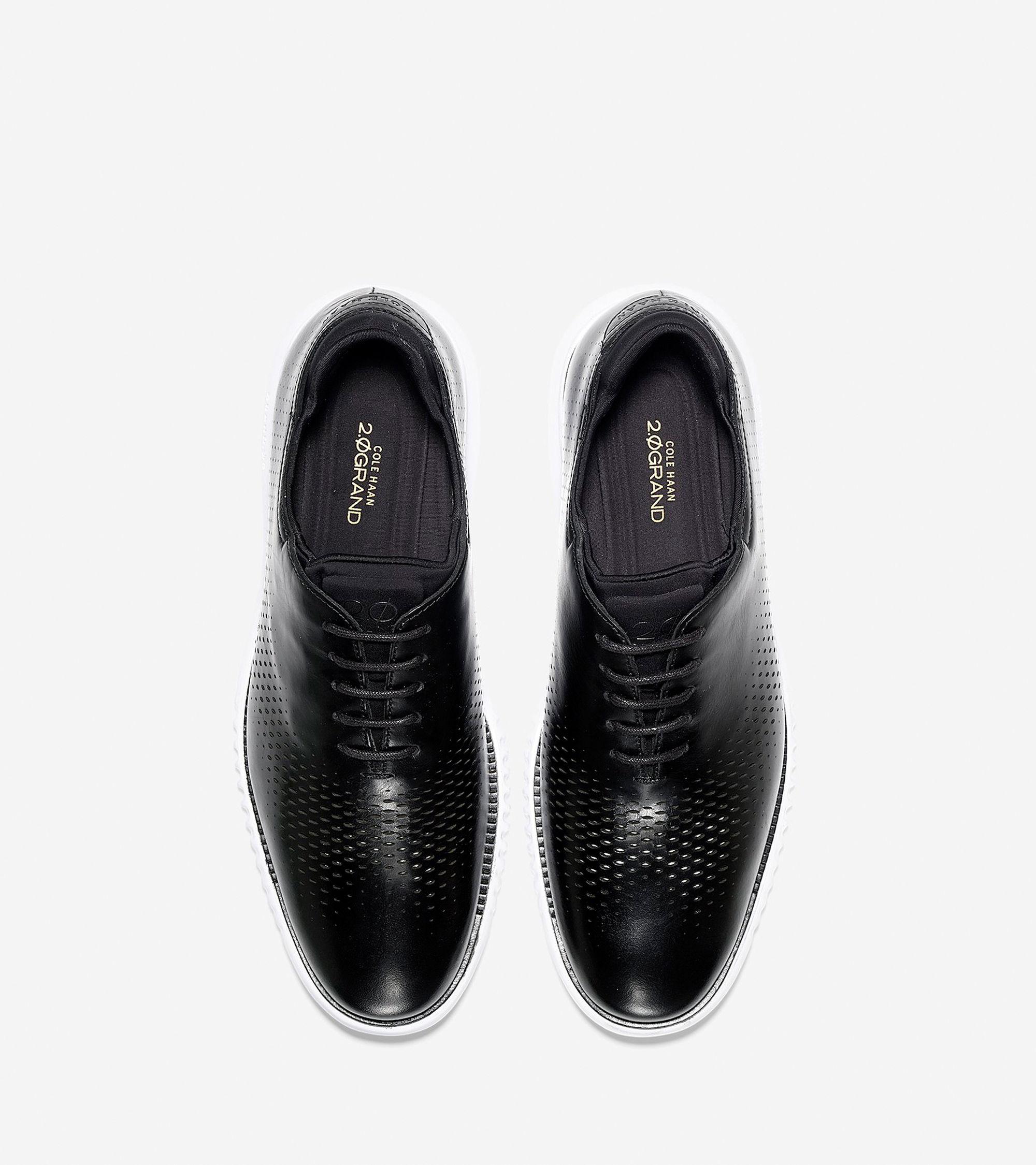 Cole Haan Men's Laser Wingtip Oxford in Black for Men