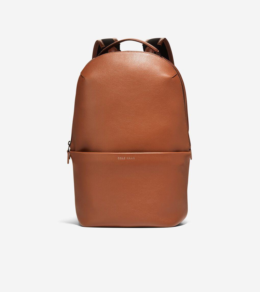Cole Haan Brown Backpack Cole Haan Delancey Leather Backpack – Bluefly main image 3