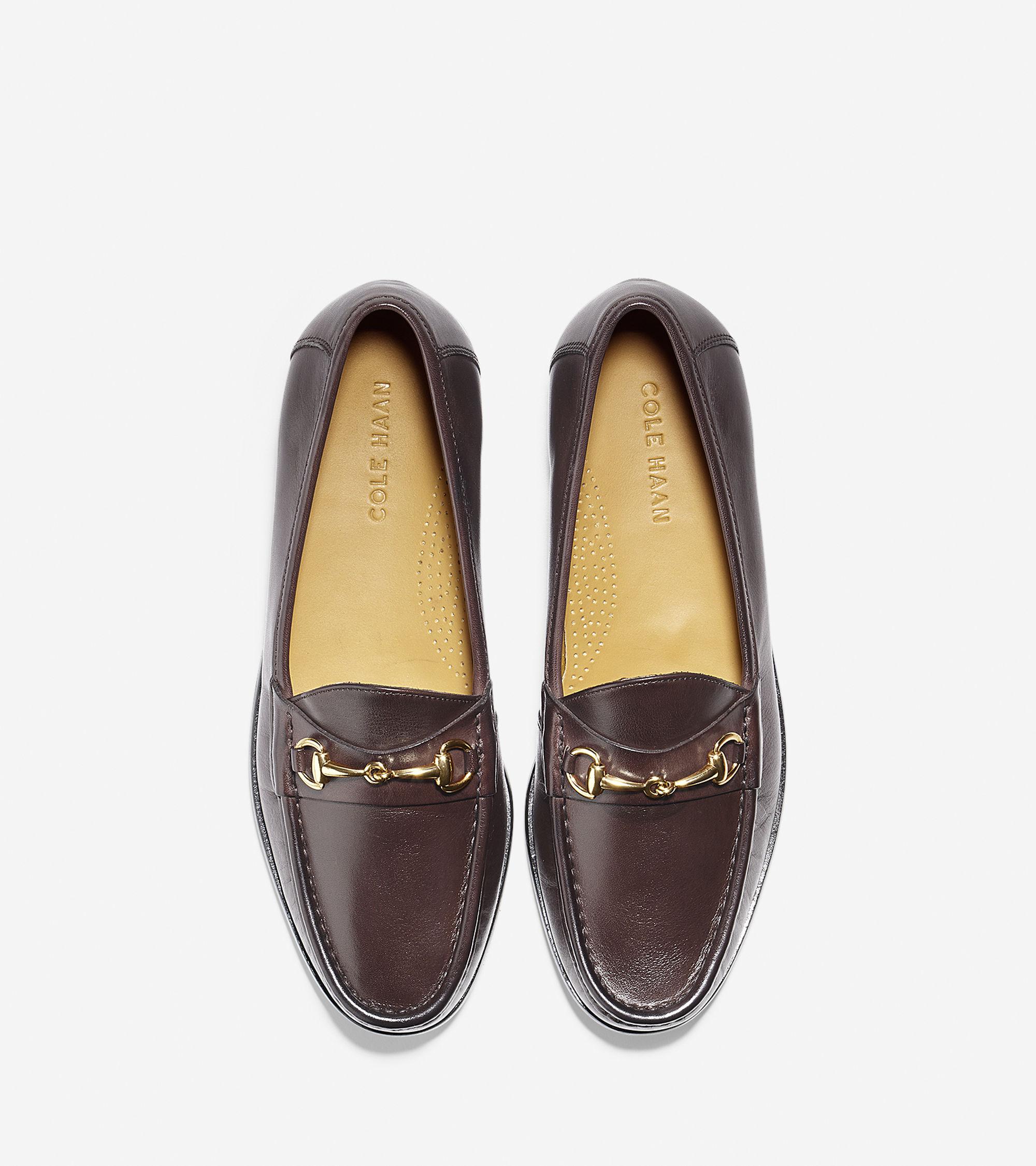 Lyst - Cole Haan Ascot Calfskin Loafers in Brown for Men