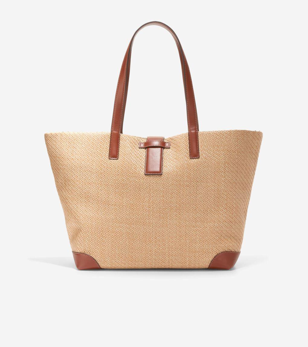 cole-haan-Tan-Classic-Straw-