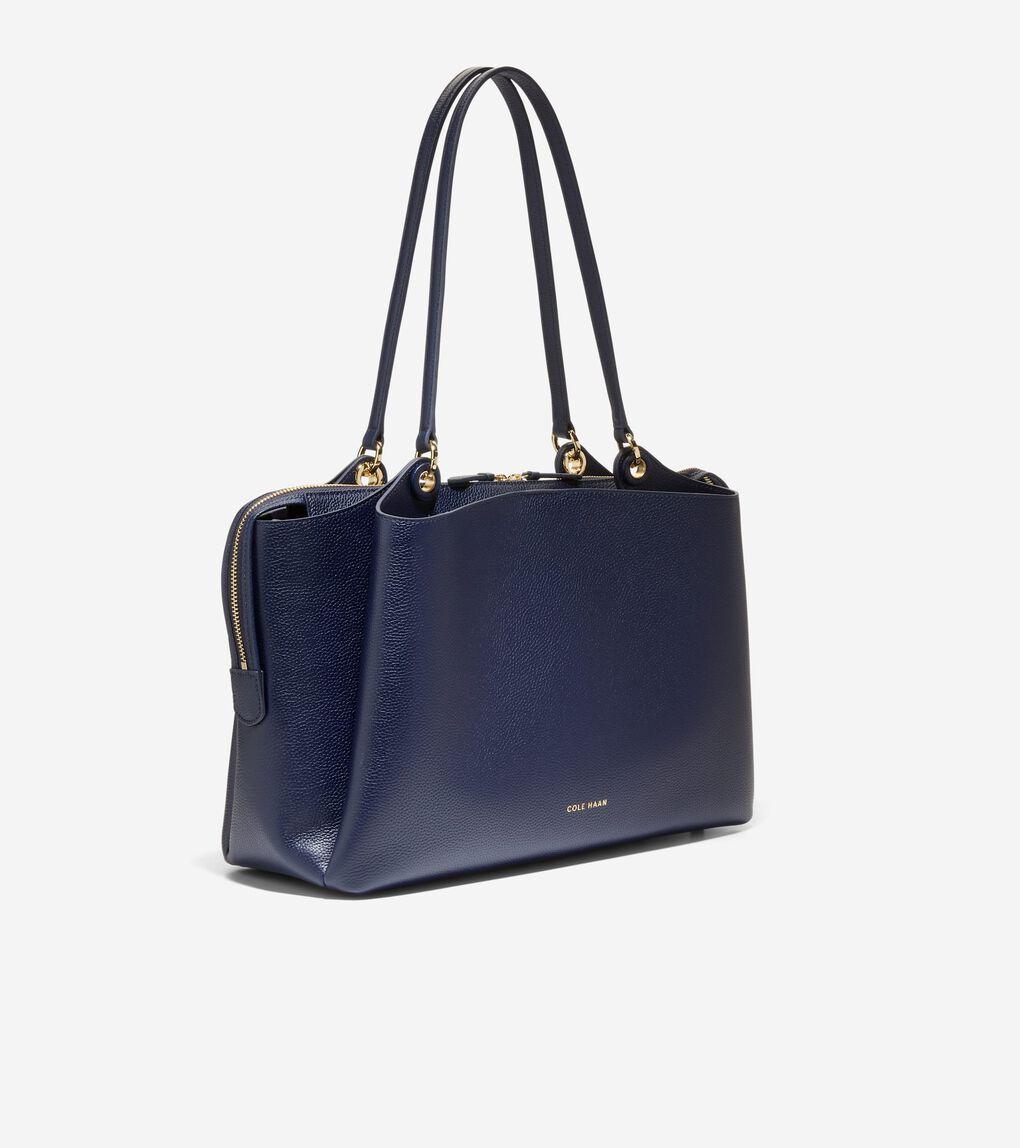 Cole Haan Women's Midtown Work Tote Bag in Blue | Lyst