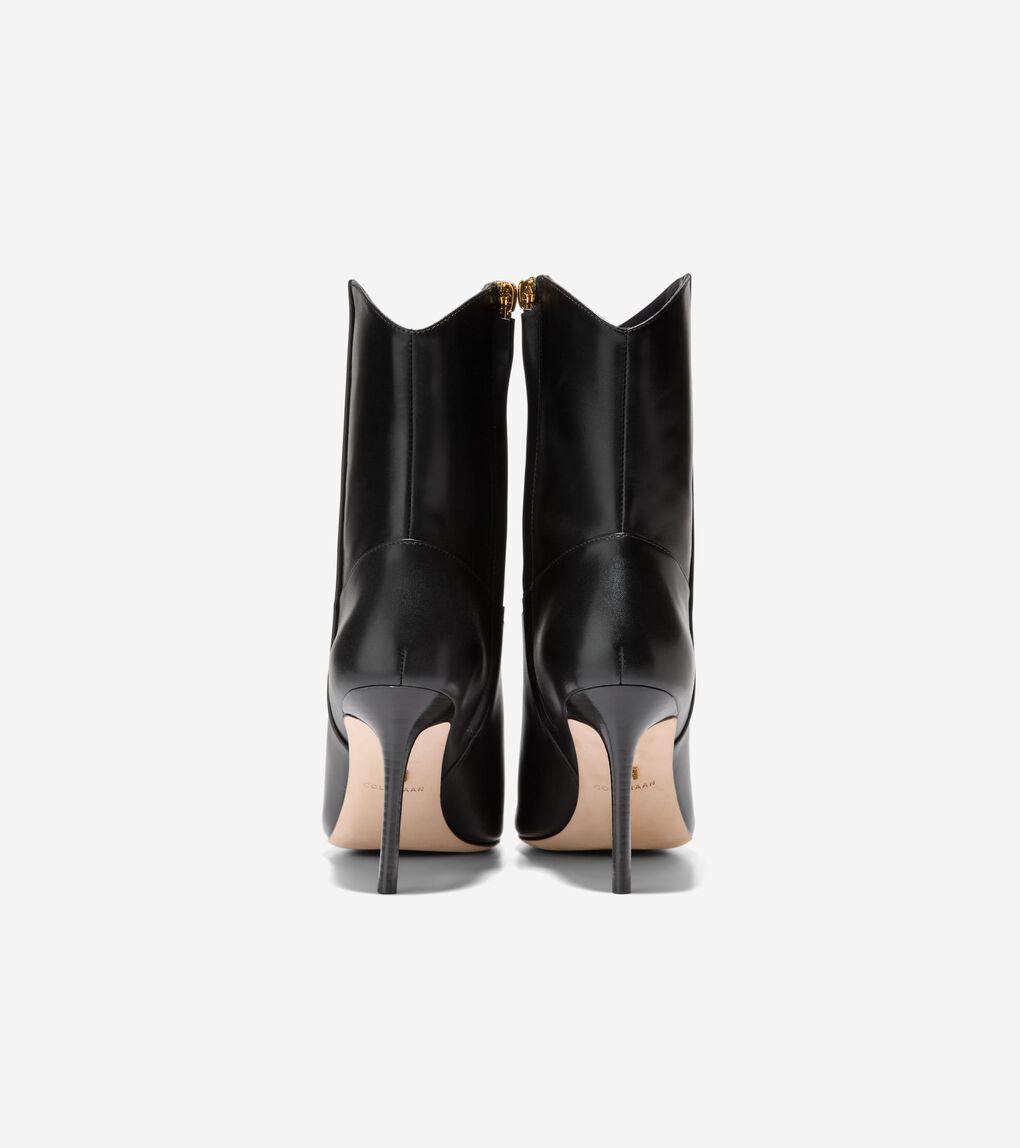 【Cole Haan】★ブーツ★ Women's Mackenna Stiletto Booties Cole Haan Women's Mackenna Western Stiletto Boots in Black
