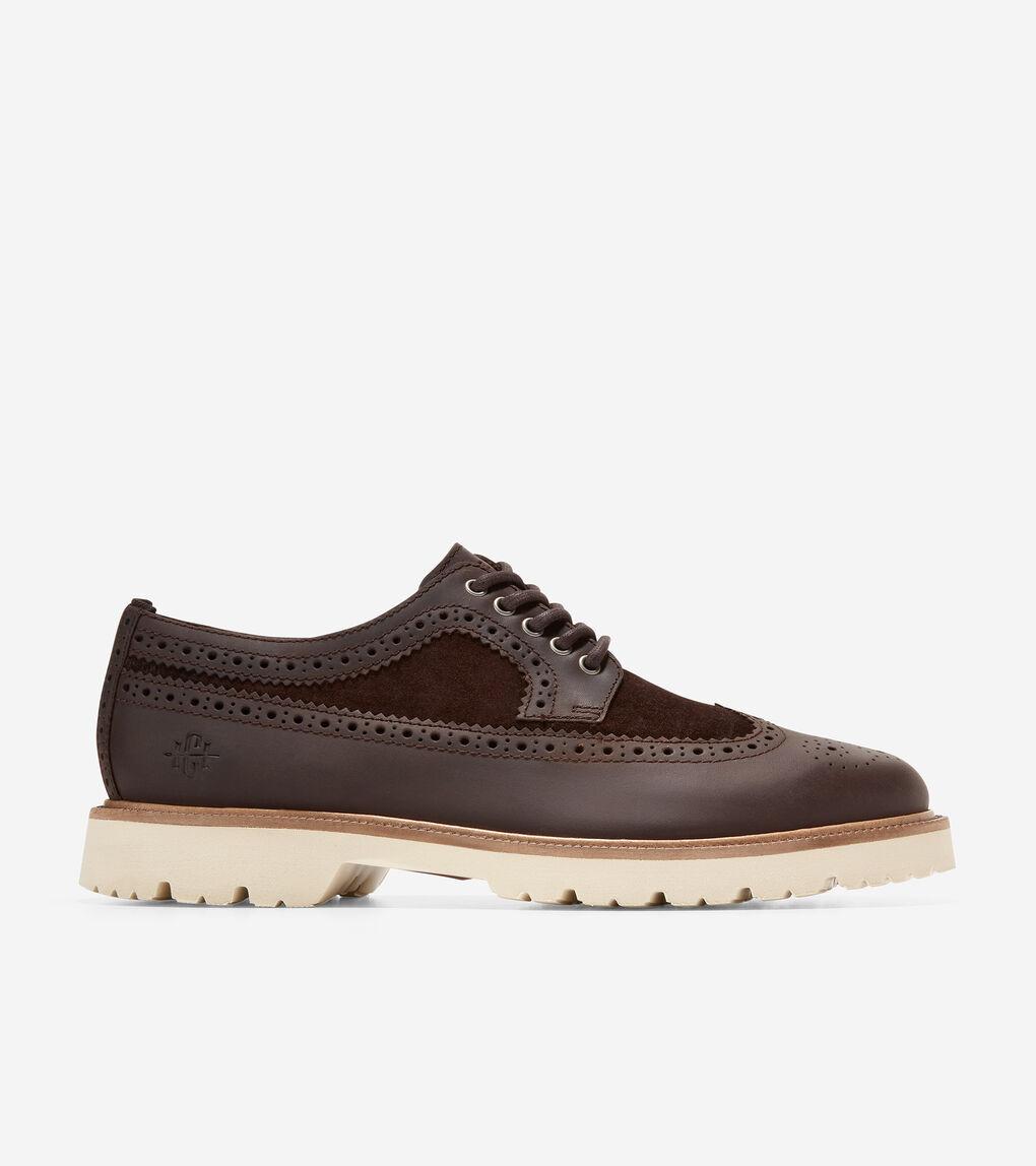 cole haan dark brown oxford
