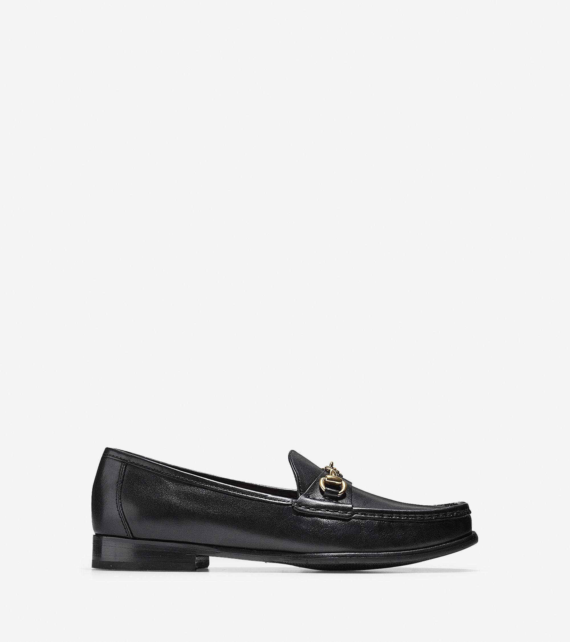 cole haan black bit loafer