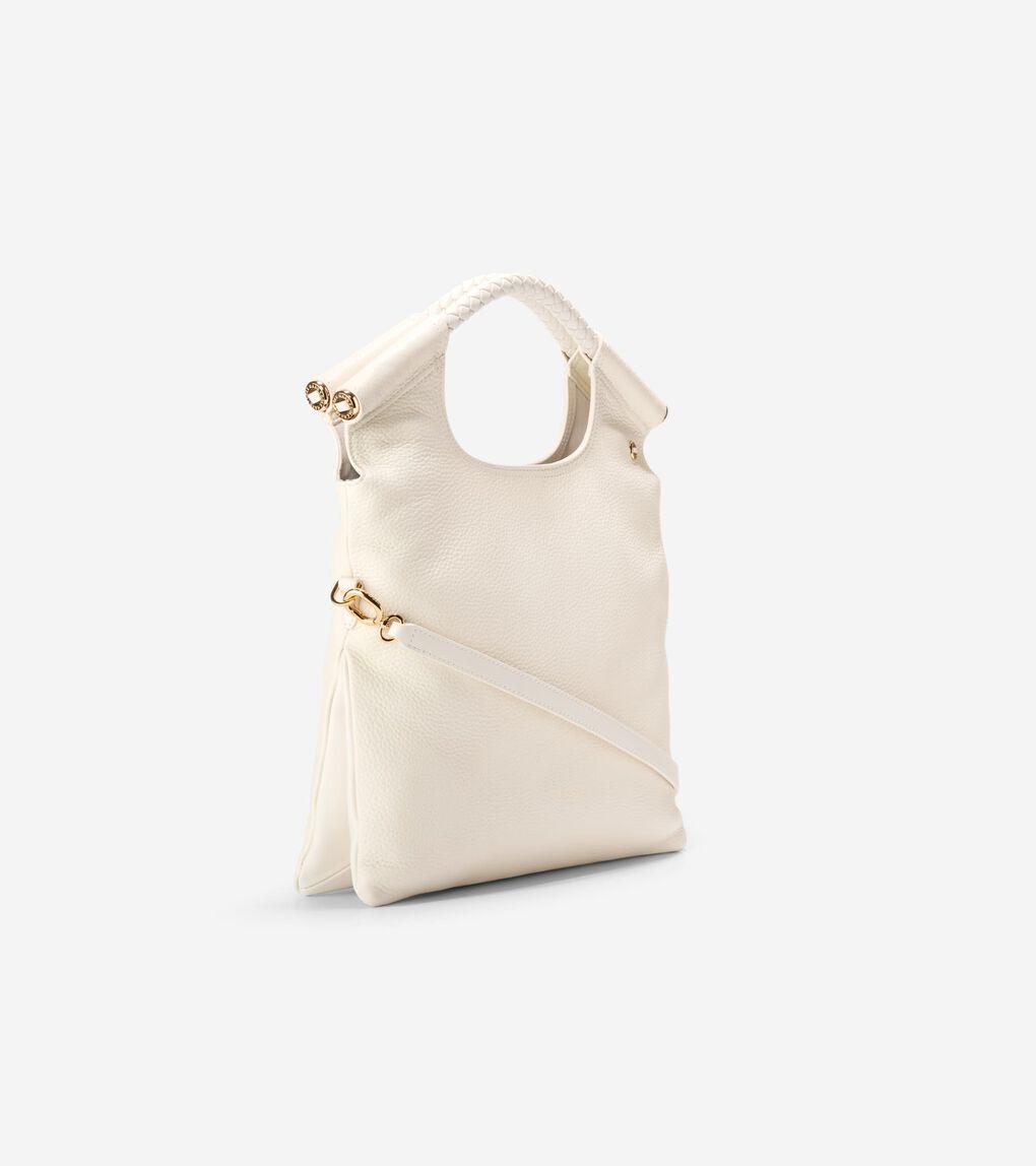 Cole Haan Women's Carolyn Foldover Tote in Natural | Lyst