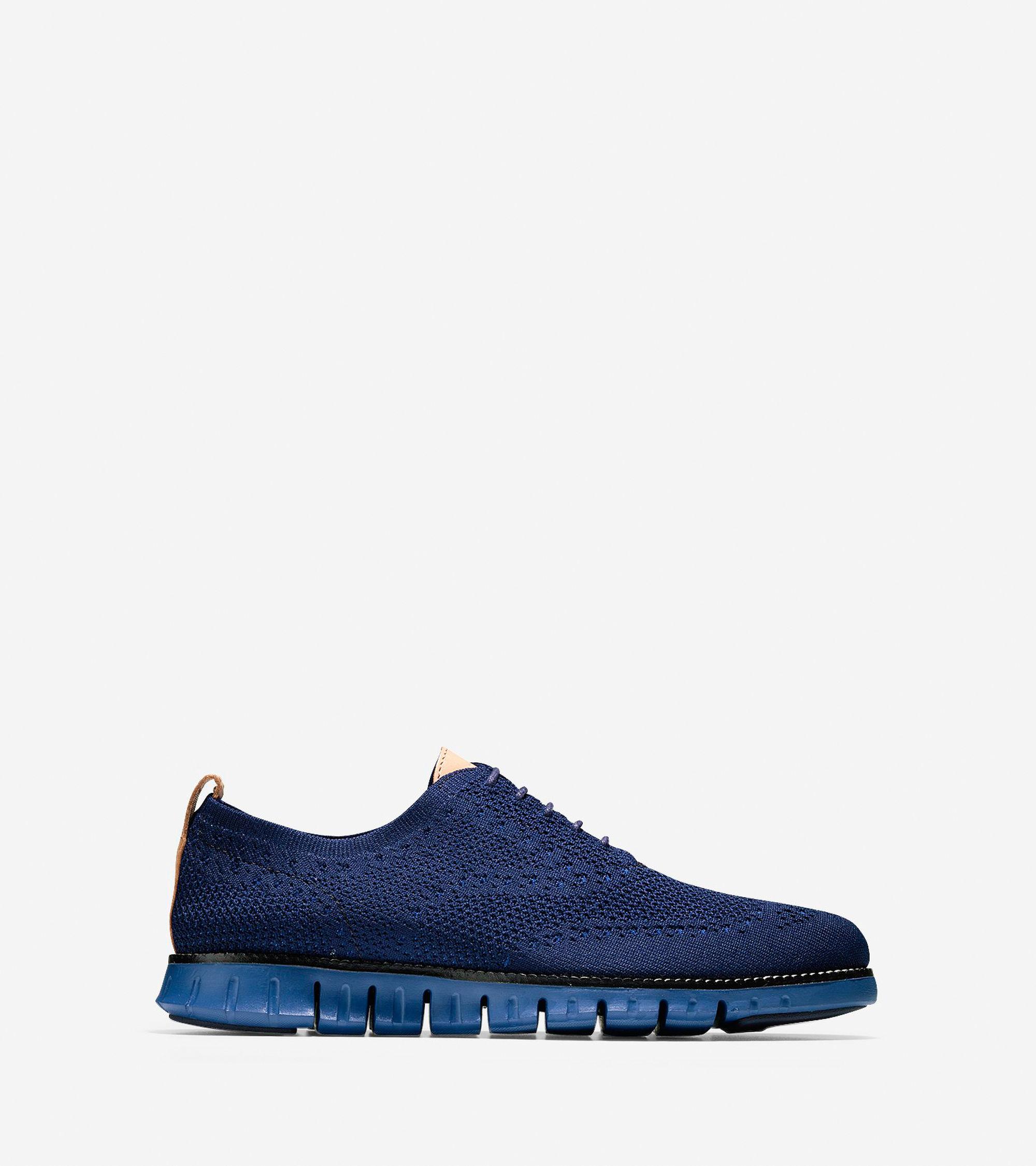 Lyst - Cole Haan Men's Zerøgrand Lined Wingtip Oxford With Stitchlitetm ...