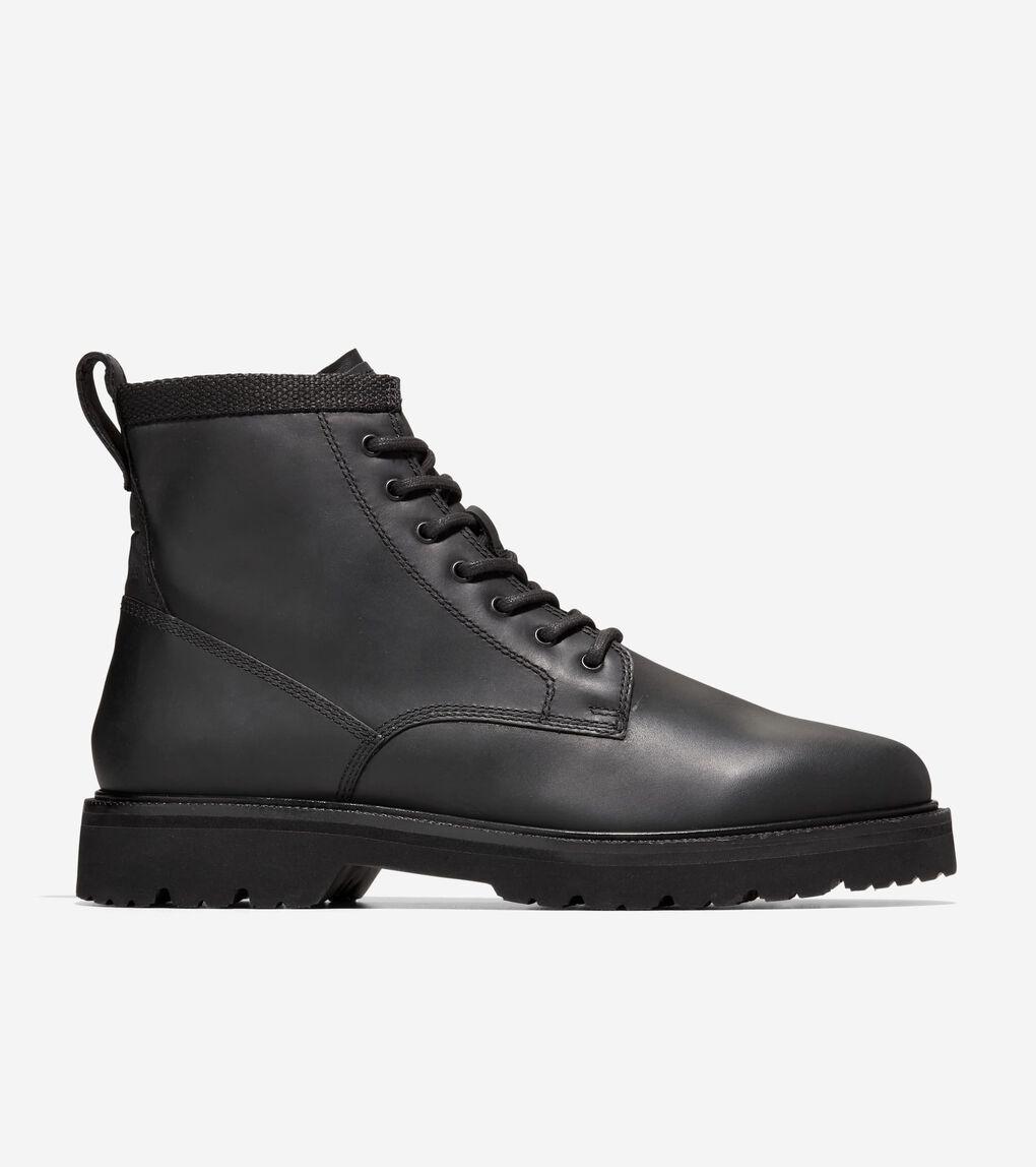 Cole haan black leather deals boots