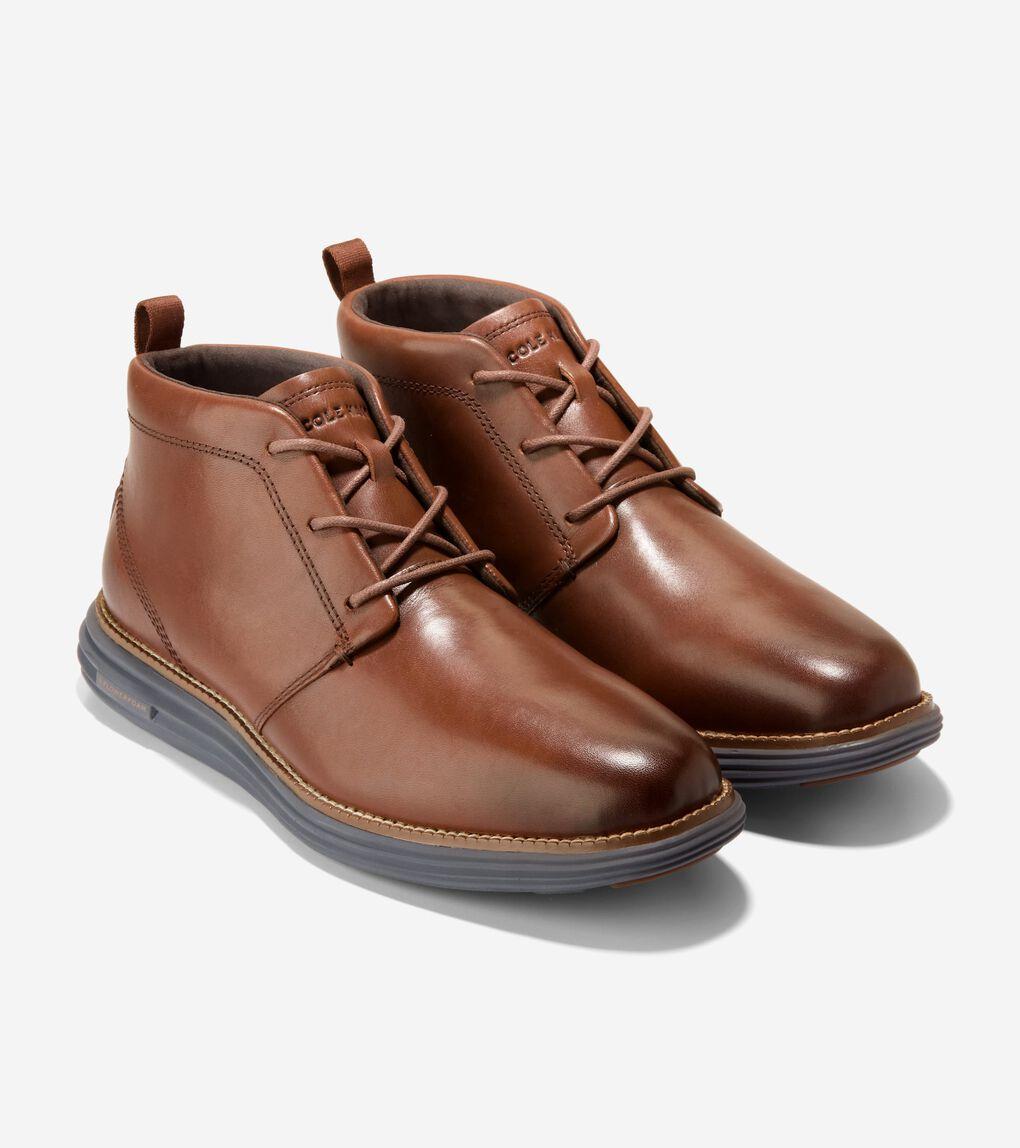 Cole Haan Men s Originalgrand Remastered Waterproof Chukka Boots in Brown for Men Lyst