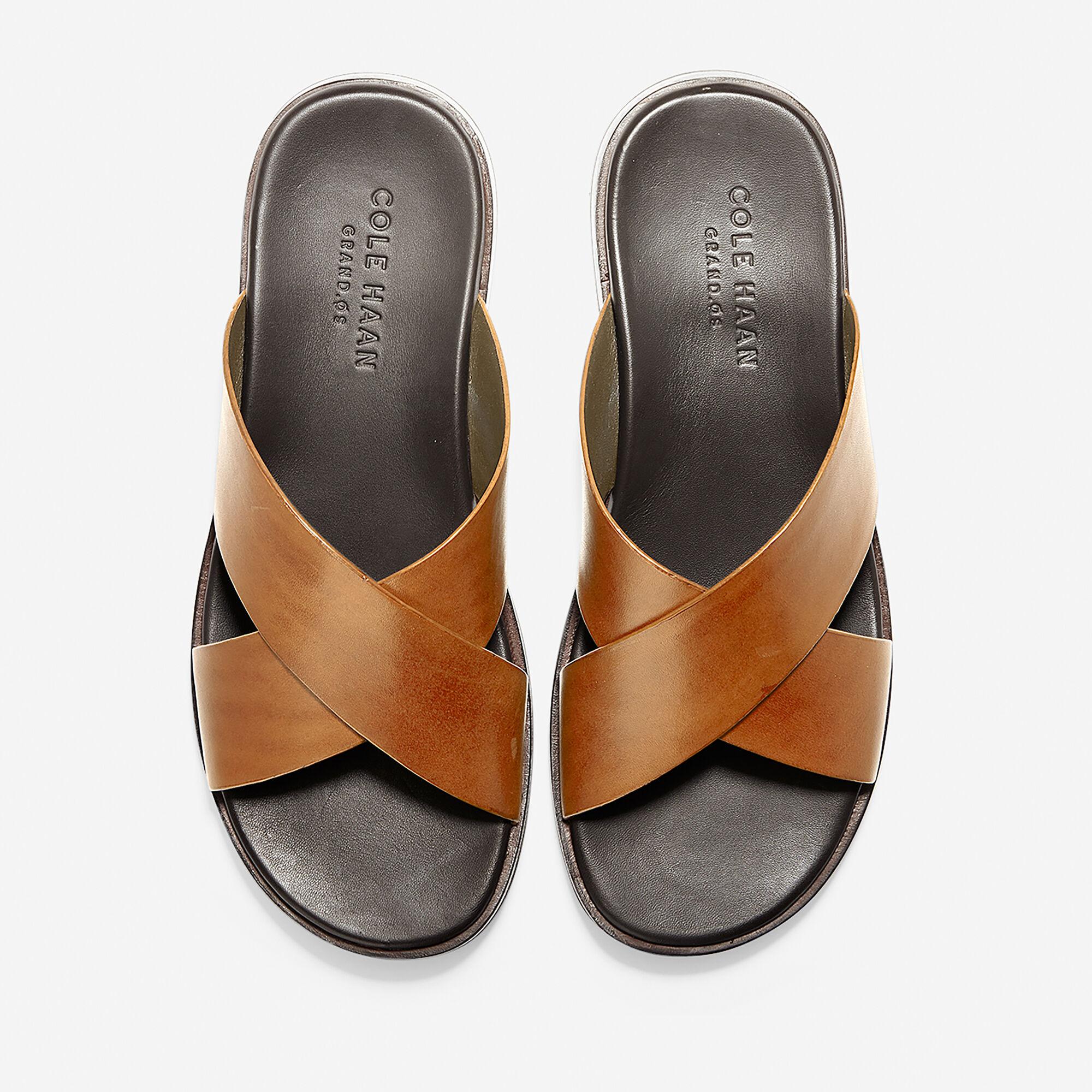 cole haan men's goldwyn 2.0 crisscross sandal