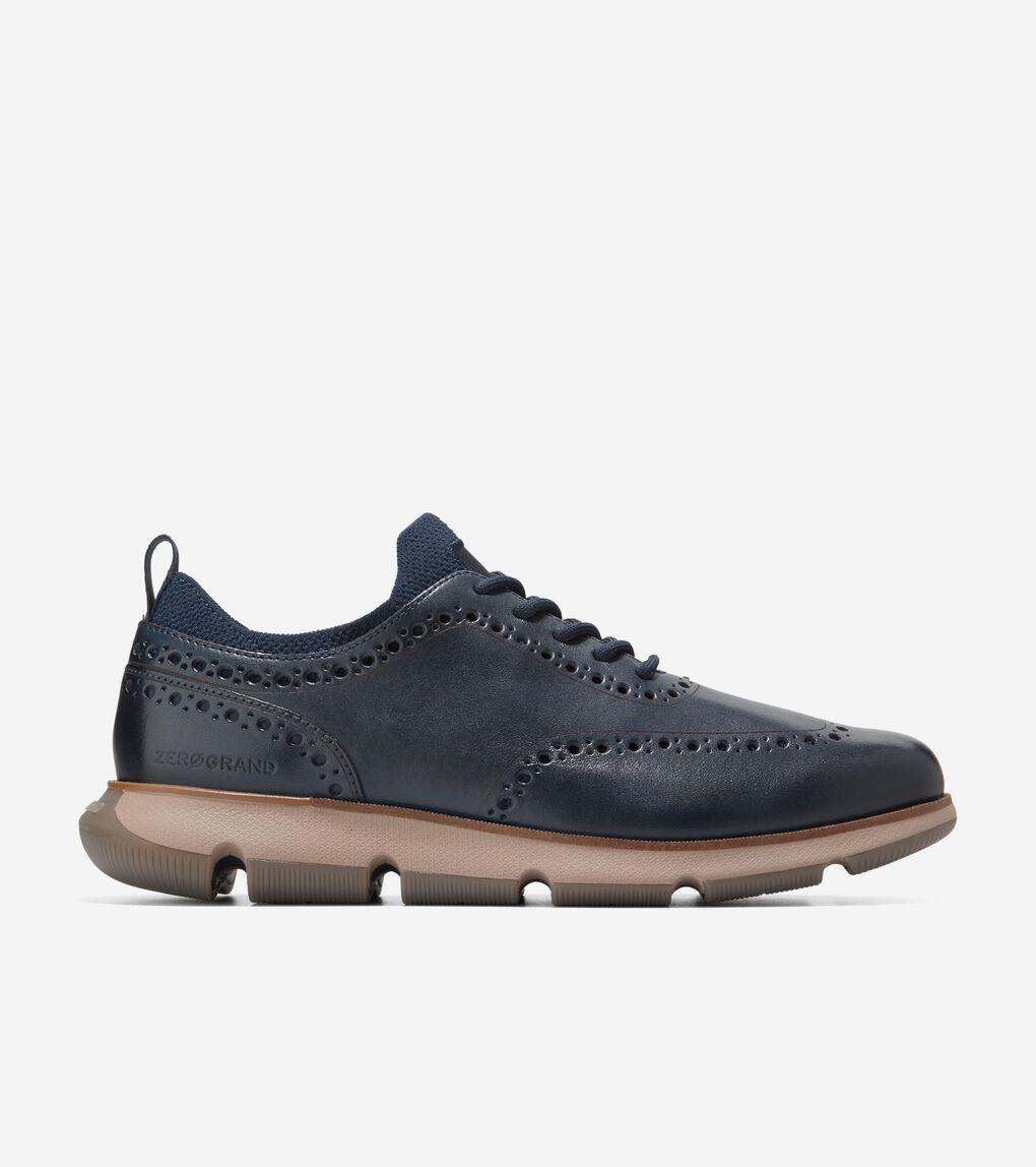 Cole haan wingtip best sale blue