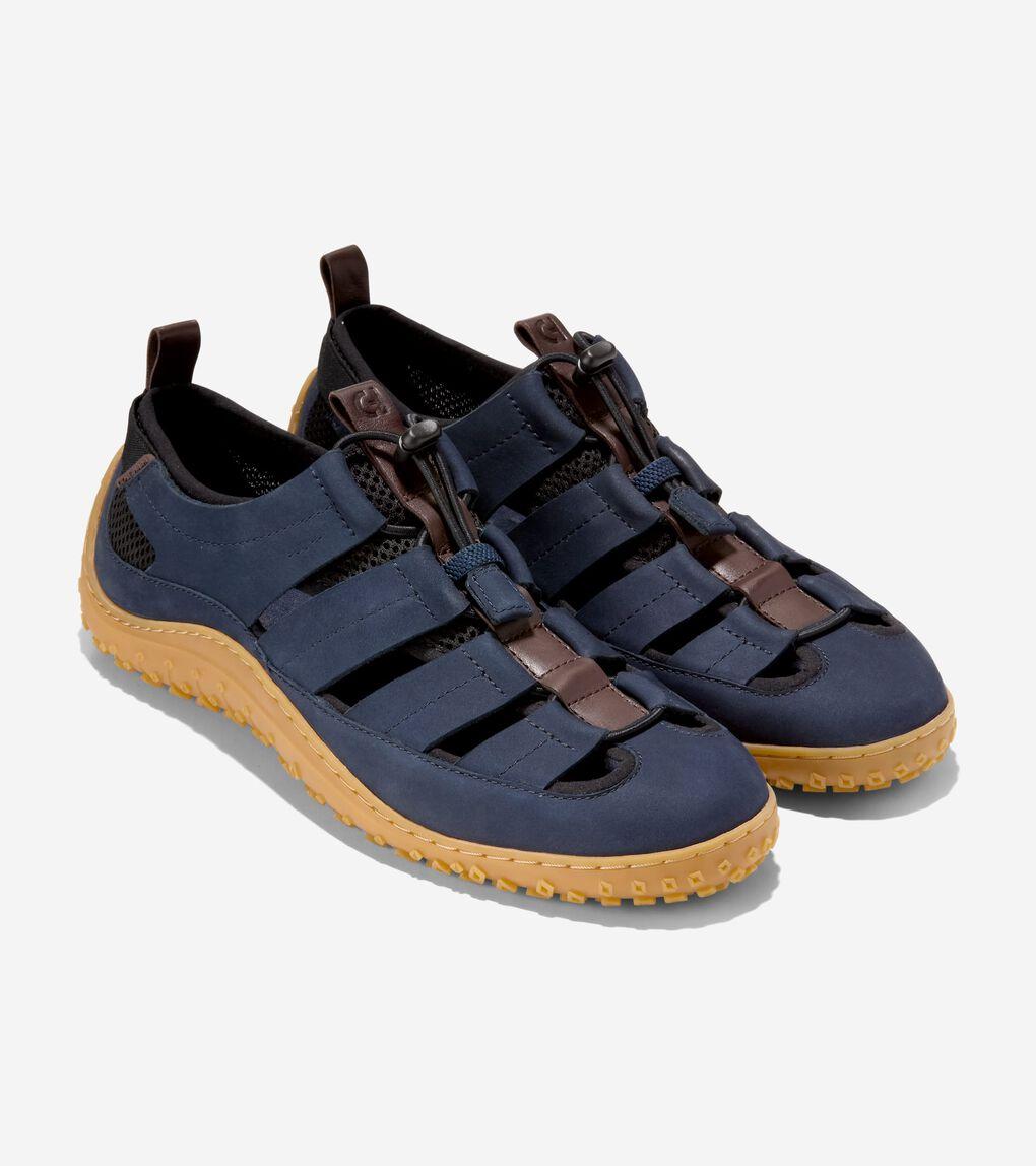 【Cole Haan】ZEROGRAND Tidetrek フィッシャーマン サンダル Cole Haan Men's Zerøgrand Tidetrek Fisherman Sandals in Blue